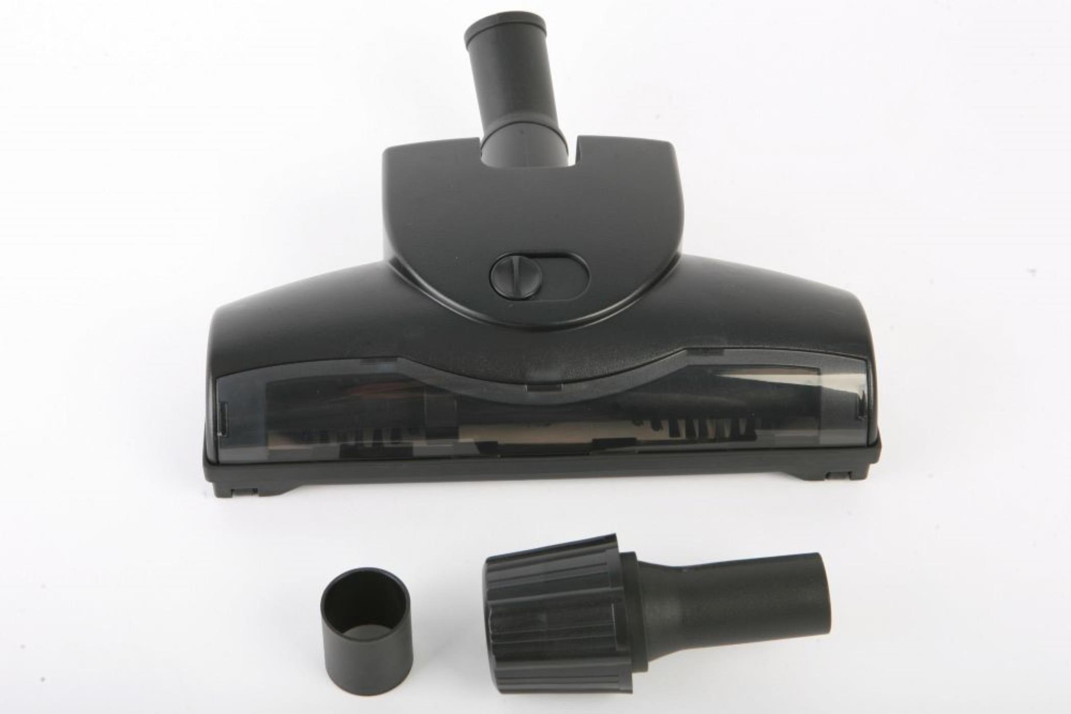 Turbodüse mit Universaladapter mit Bürstenwalze für alle Staubsauger 32-37mm