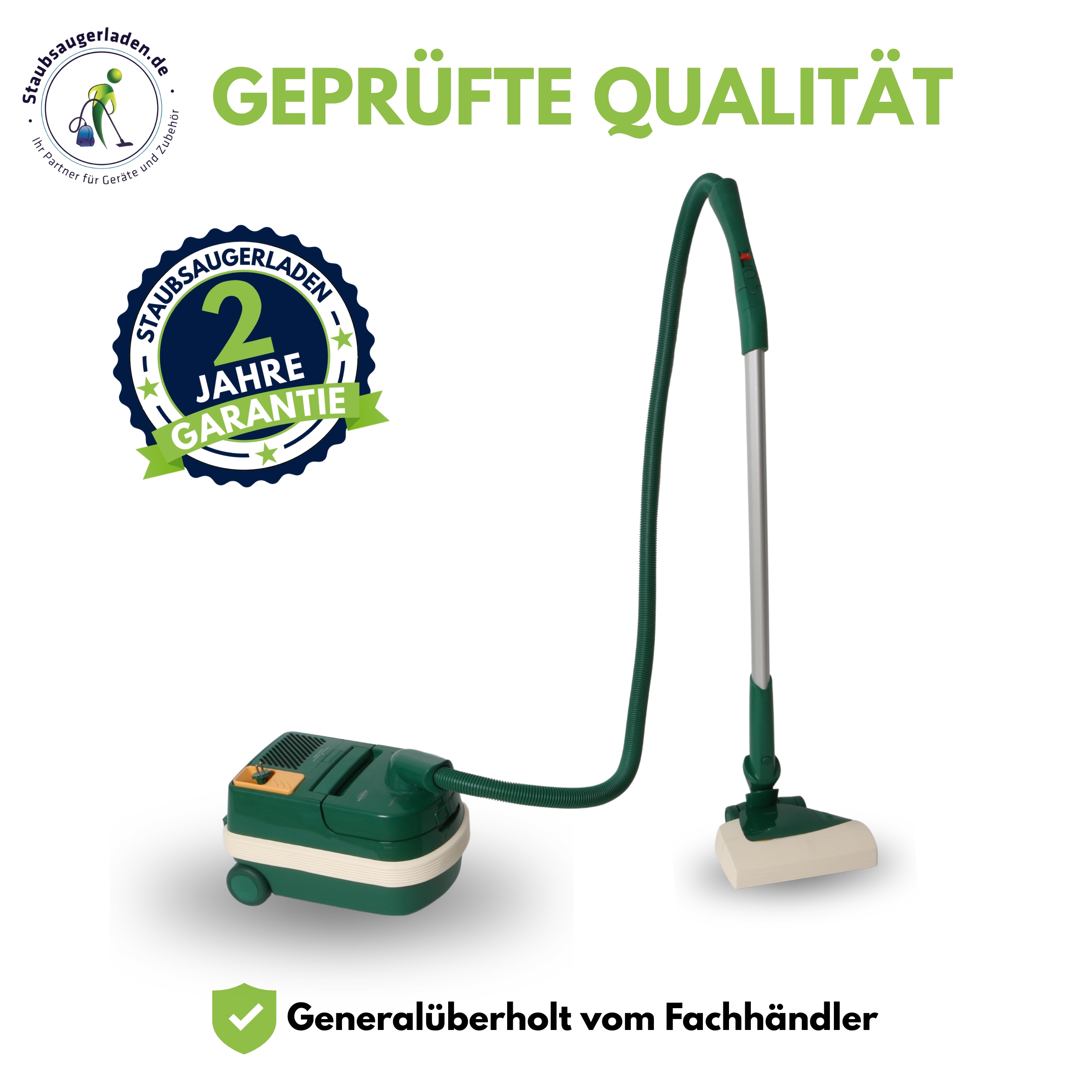 Original Vorwerk Tiger 252 Staubsauger + EB351 Generalüberholt  2 Jahre Garantie