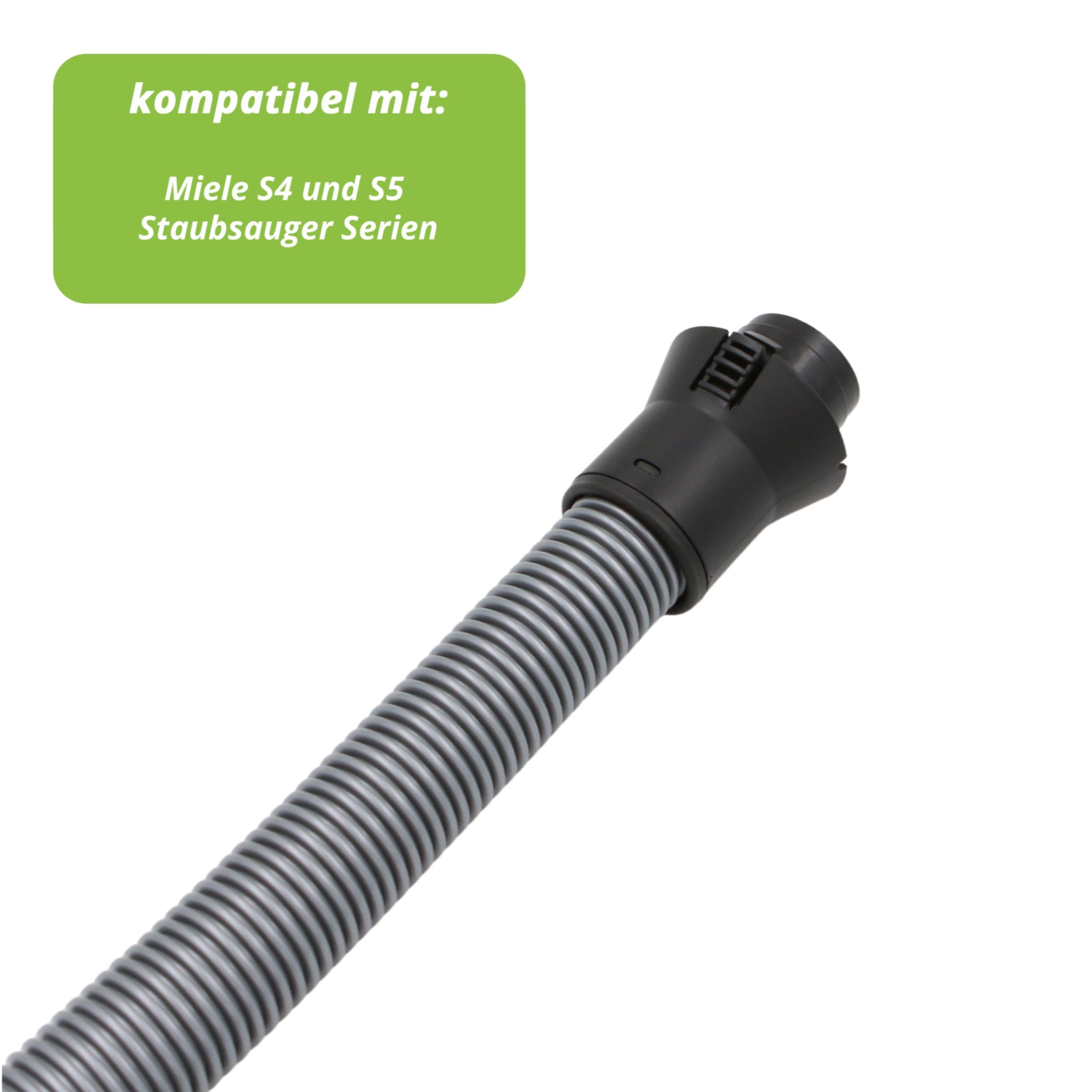 Premium Saugschlauch passend für Miele S4 und S5 S4210, S5210, S5480, S5781
