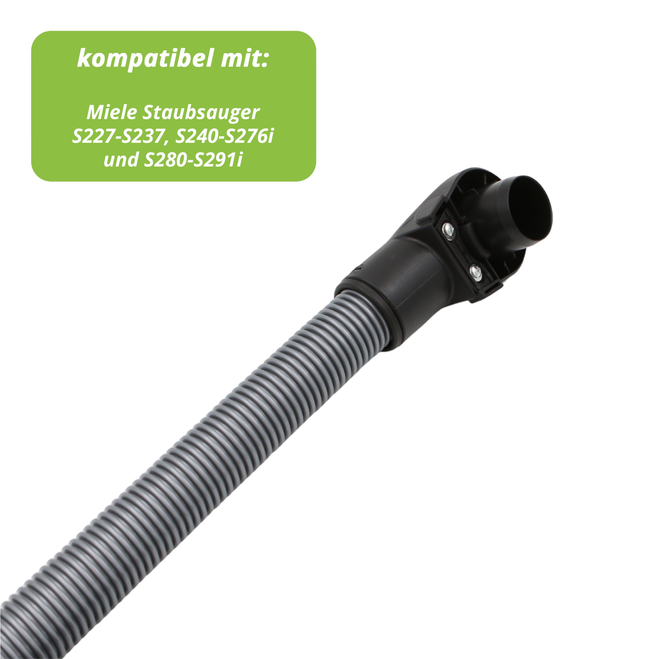 Premium Staubsaugerschlauch passend für Miele S227-S237i, S240-S276i, S280-S291i