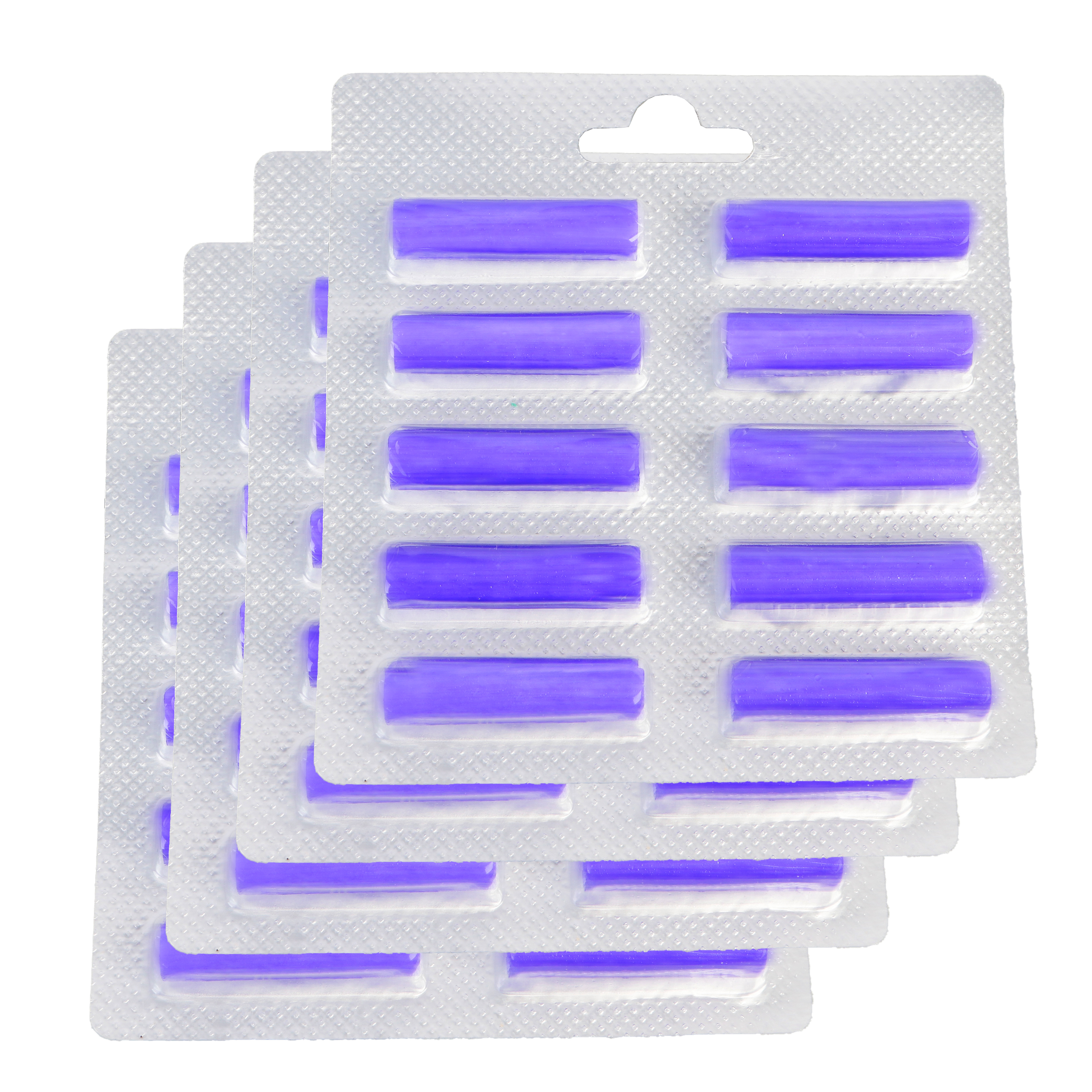 40 Stück Luftfrischer Duftstäbchen Deo lila (Lavendel) für Staubsauger