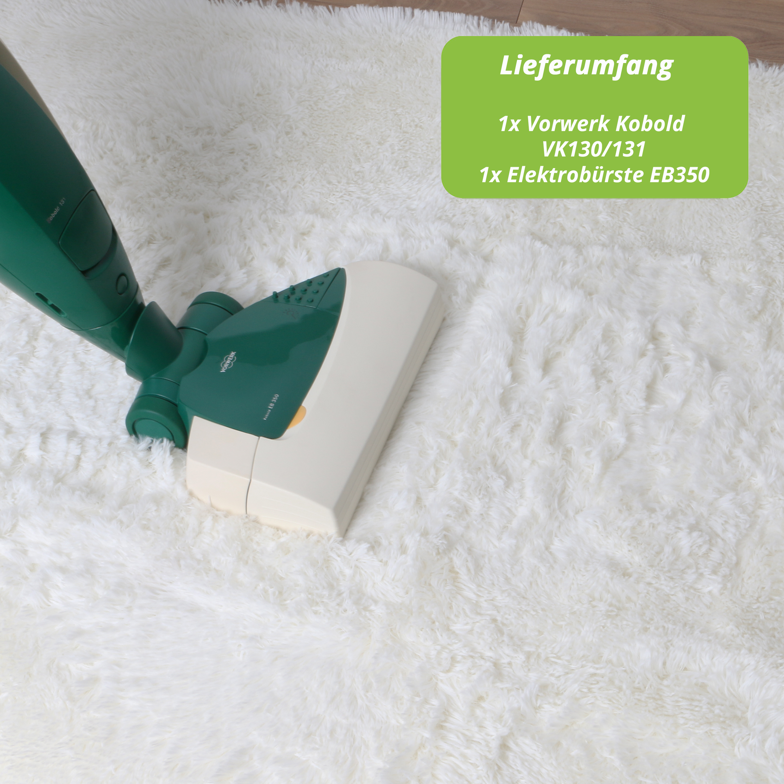 Vorwerk Kobold 130/131 + EB 350 Instandgesetzt