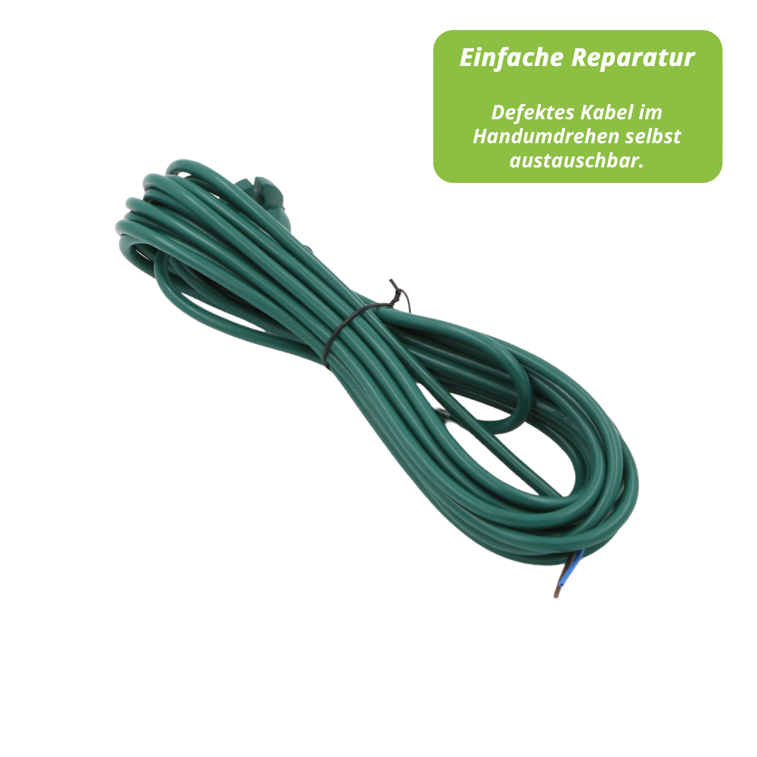 Kabel 6m für Vorwerk Staubsauger Kobold 118-122, Tiger 250, 251, 252, 260, 265