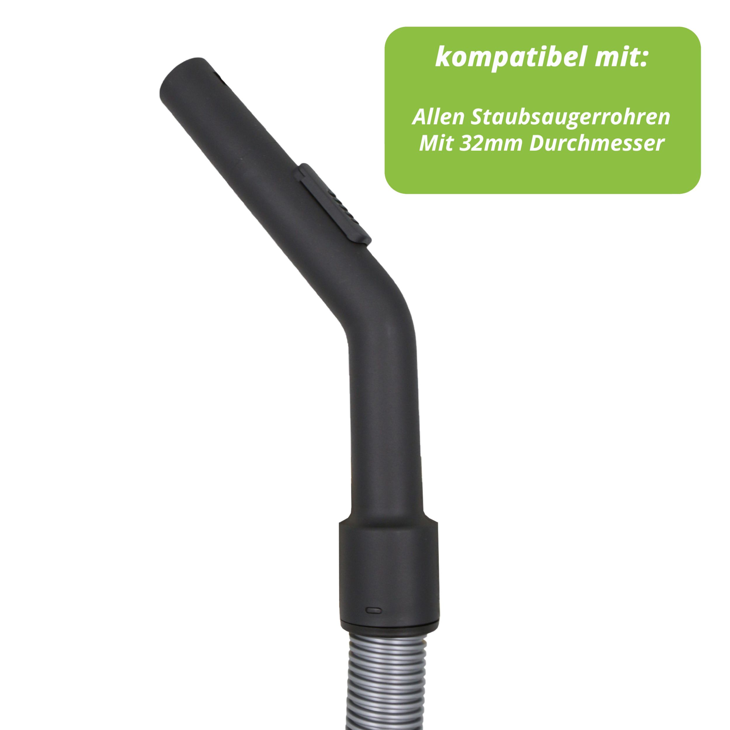 Stabiler Staubsauger Handgriff - Handrohr 32 mm - Universal für alle Marken