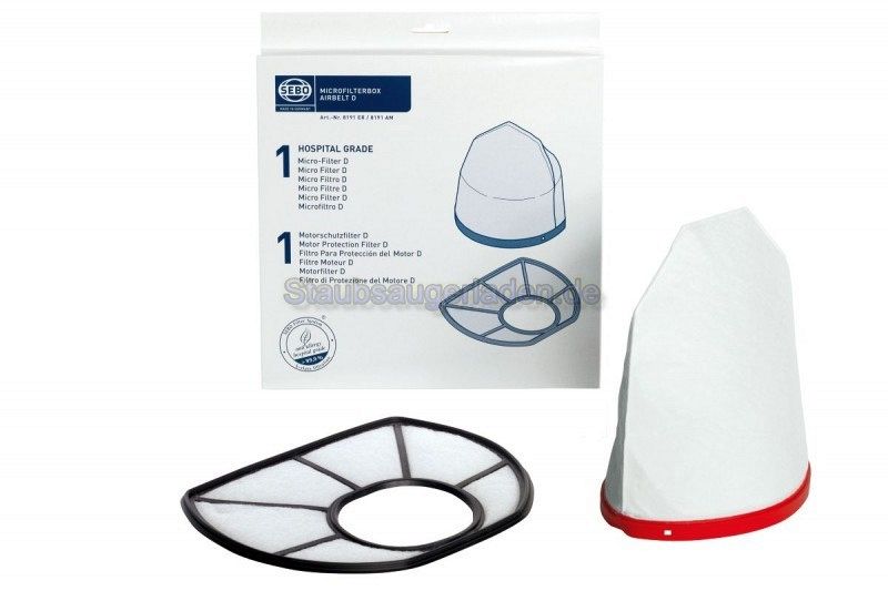 Sebo Airbelt D Mikrofilterbox 8191ER