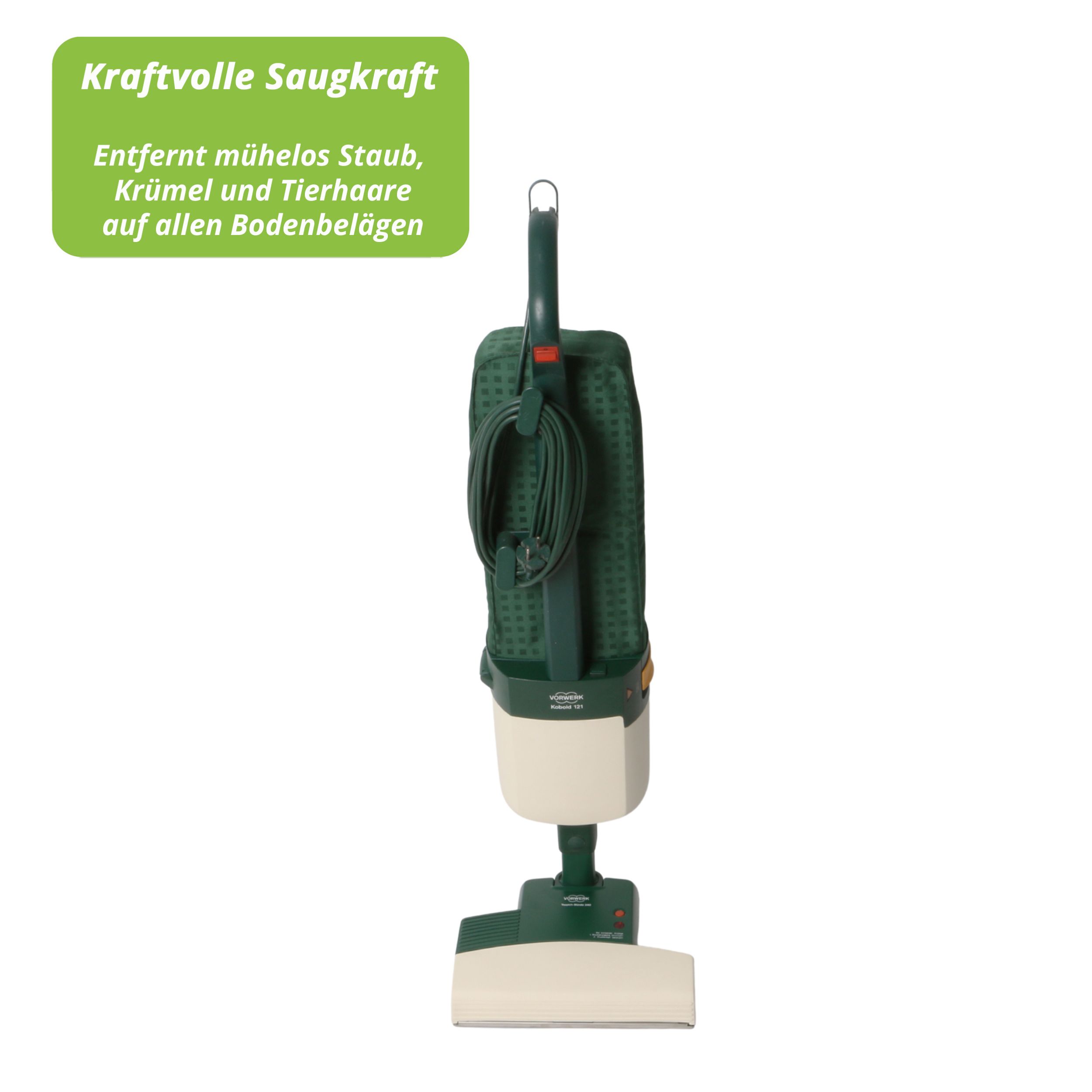 Vorwerk Kobold 121 + ET 340 Generalüberholt mit Garantie