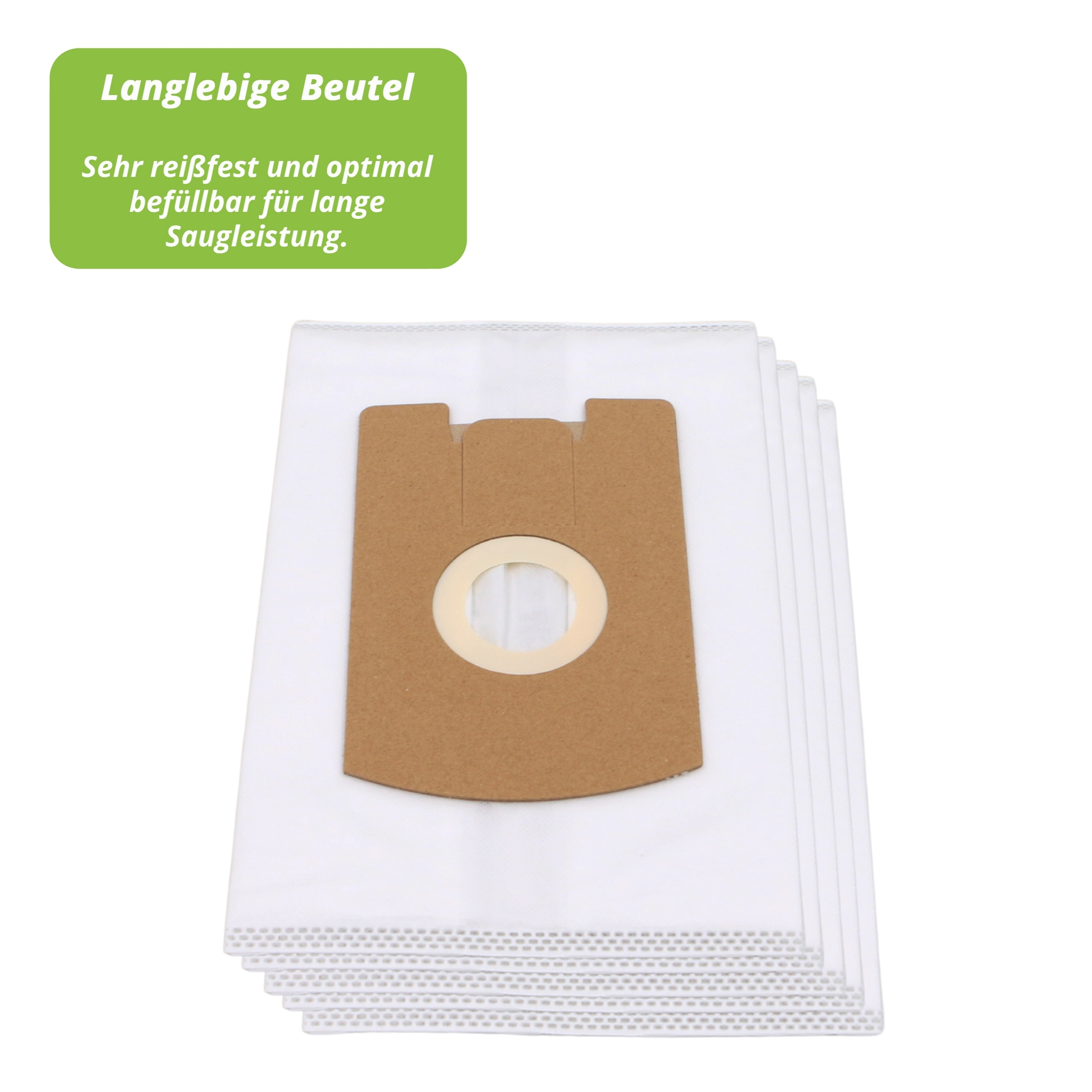 5 Staubsaugerbeutel für Vorwerk Kobold und Tiger VT 260, 265, 270, 300