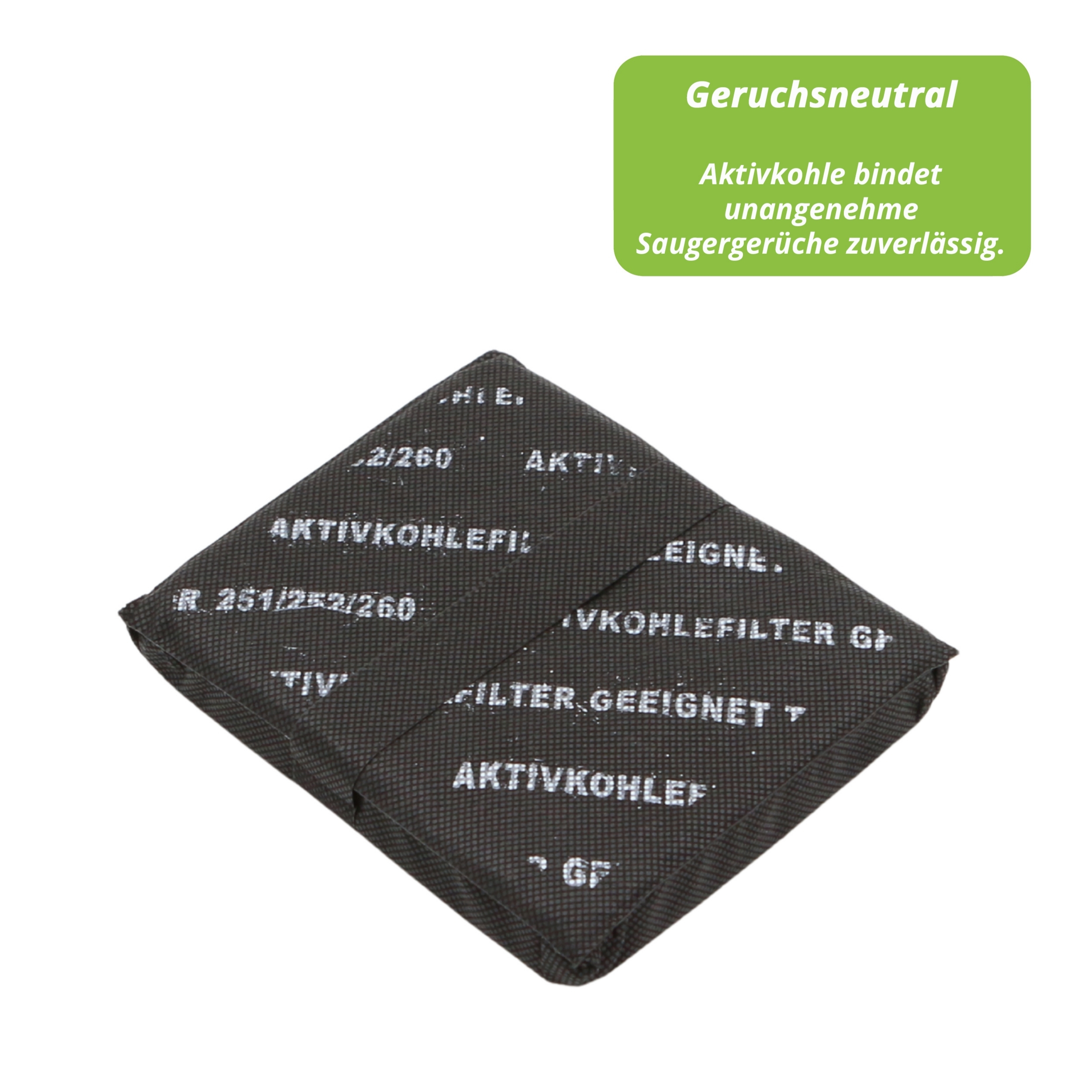 Filterset 1 Aktivfkohlefilter und 1 Hepafilter passend für Vorwerk Tiger 260