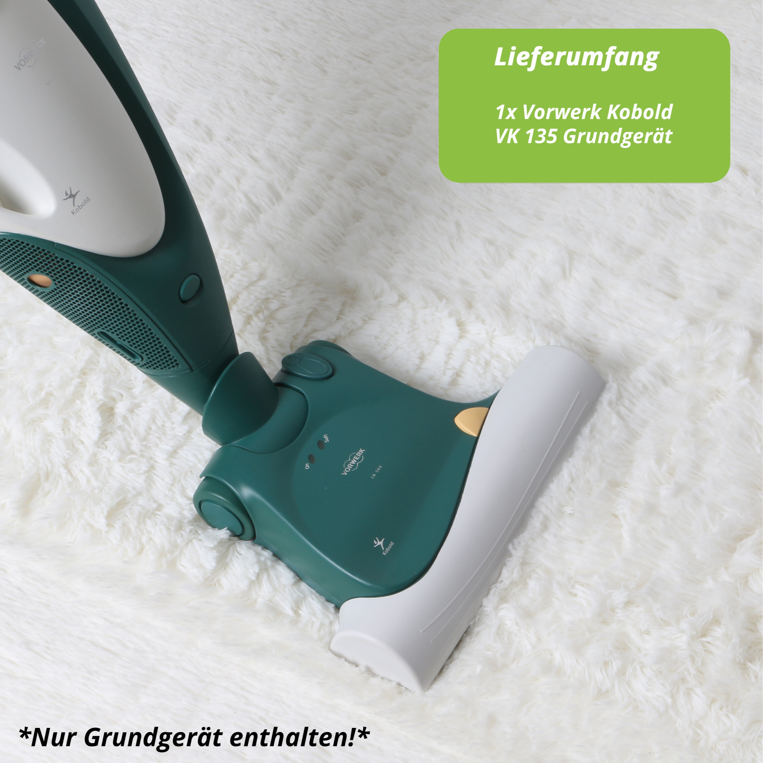 Vorwerk Kobold 136 Vorführgerät Grundgerät mit Garantie