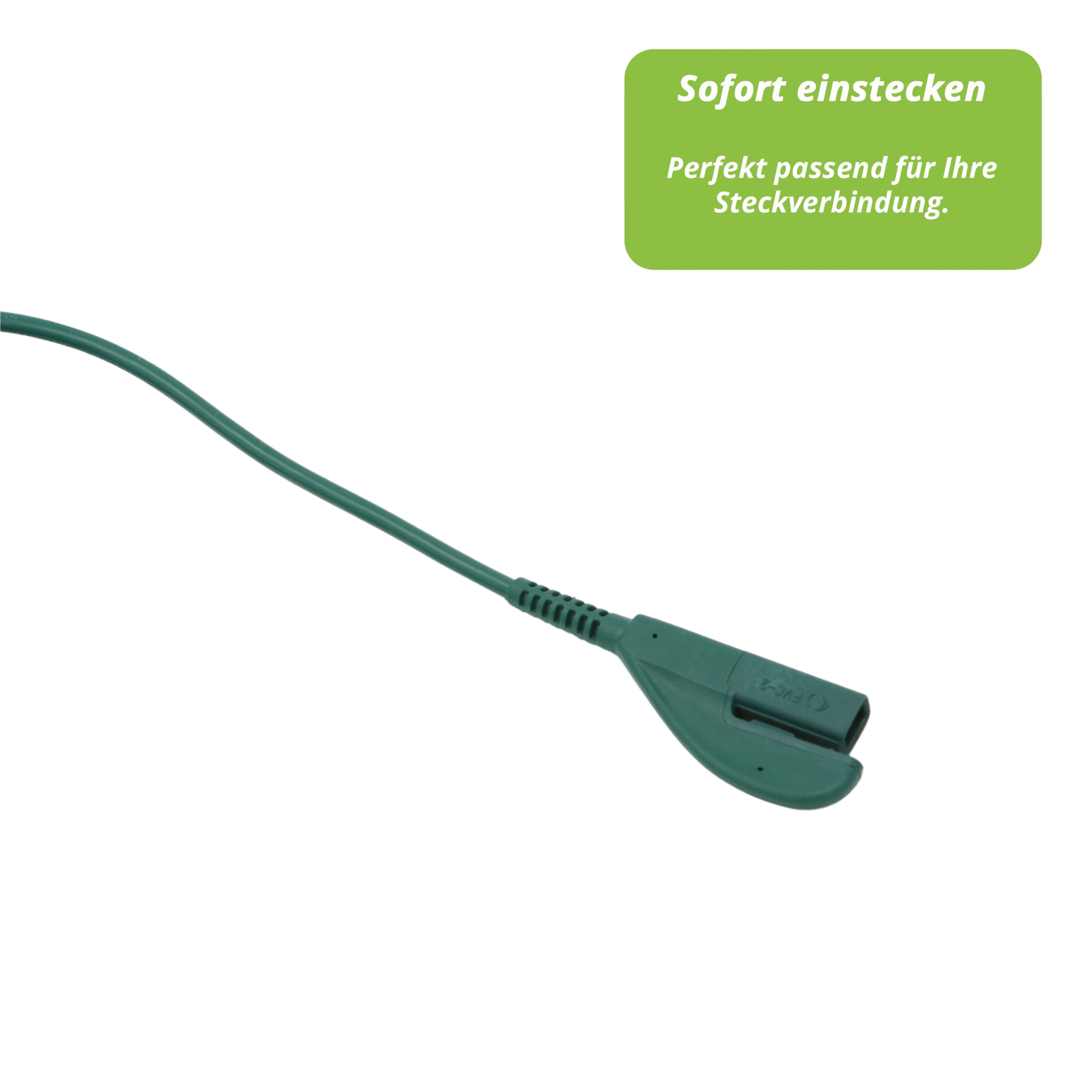 Extra Langes Kabel Stromkabel für Vorwerk Kobold VK 135, 136 - Länge 10m