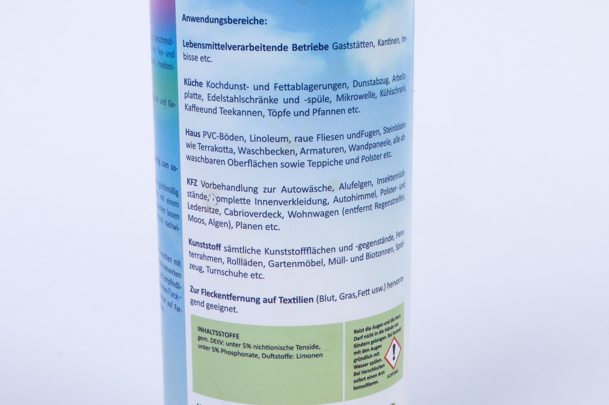 Fleckenspray - Fleck Entferner - Fleck Löser - Entfernt auch hartnäckige Flecken