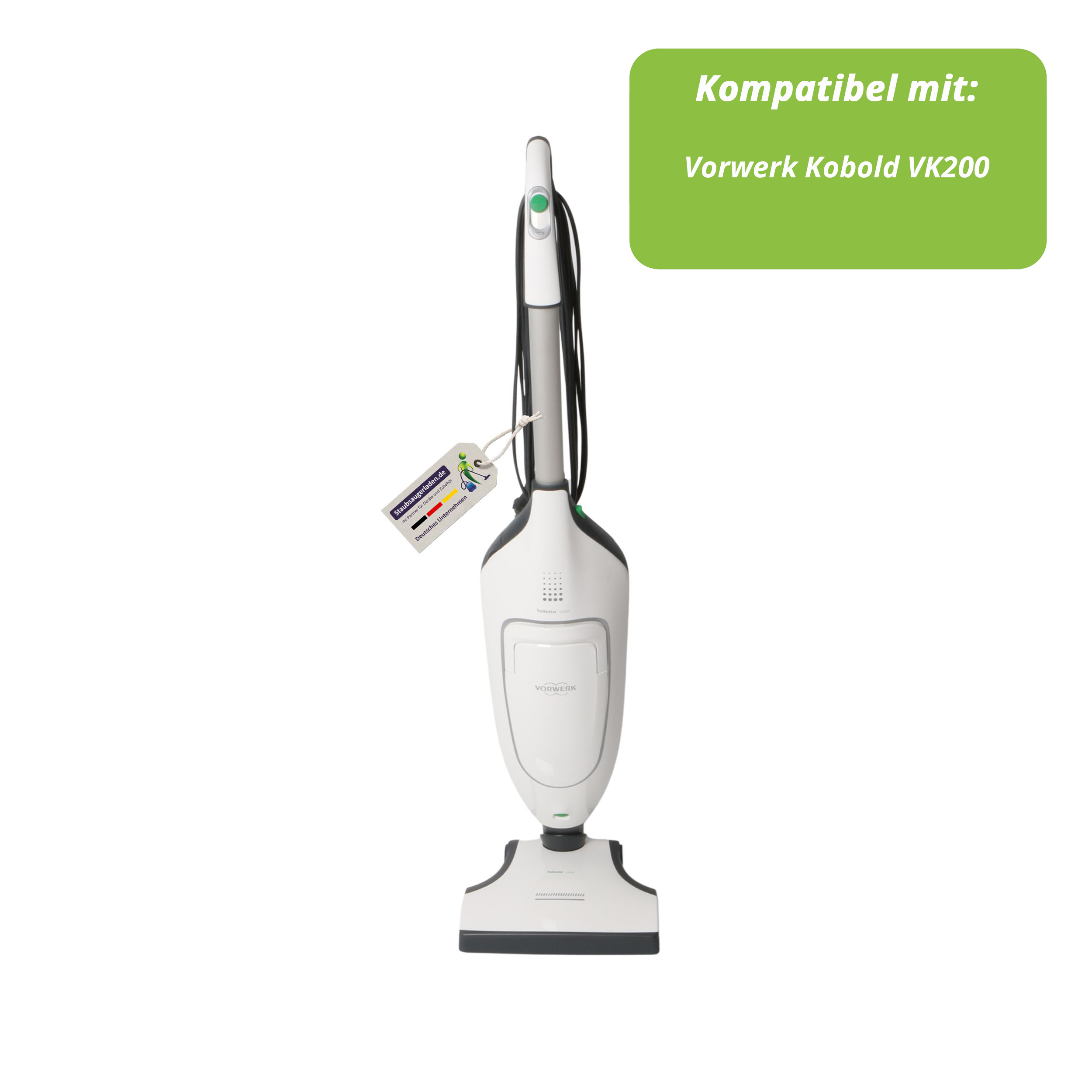 Kabel Stromkabel Anschlussleitung für Vorwerk Kobold 200, VK200