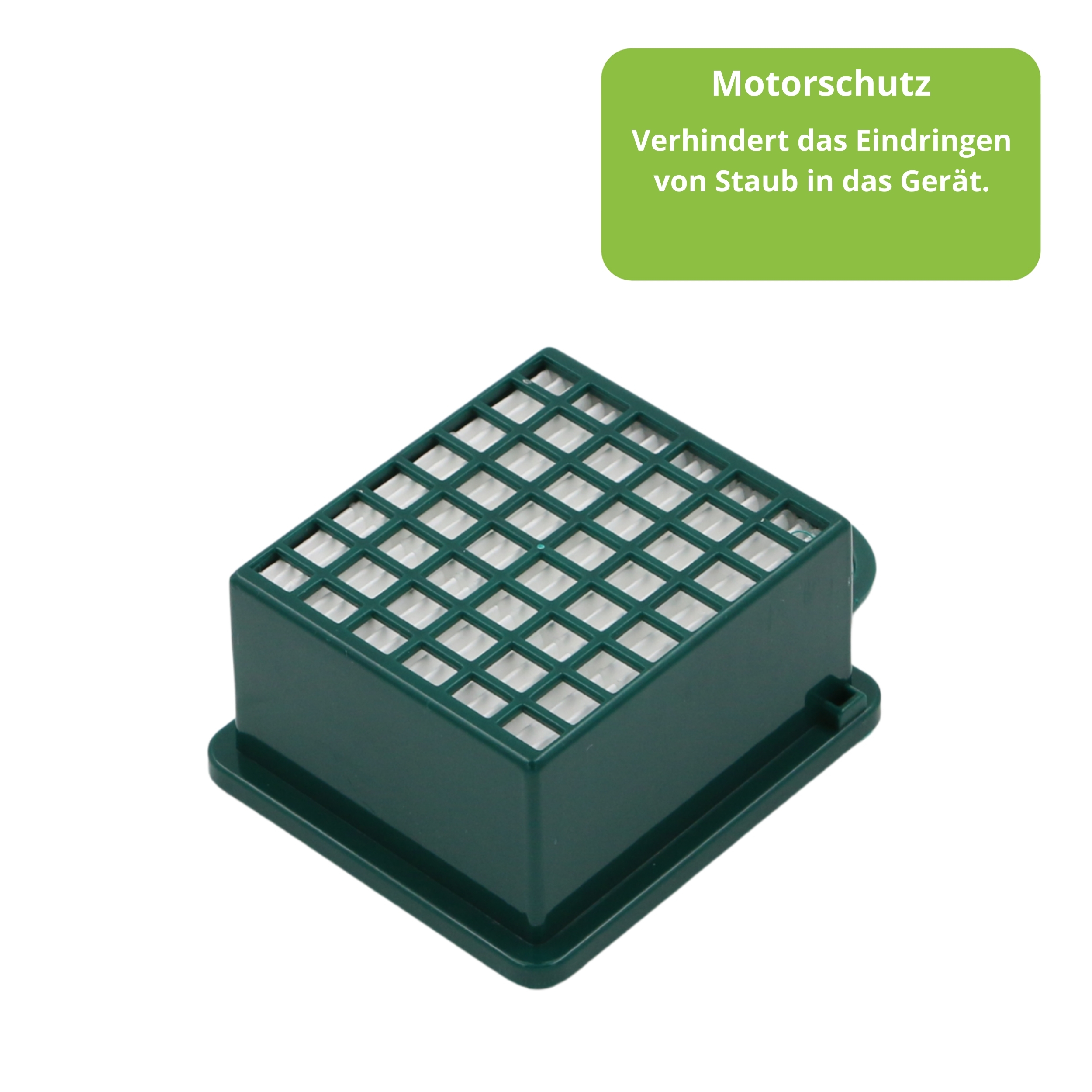 1 Aktivfiltersystem HEPA-Filter geeignet für Vorwerk Kobold 130/131