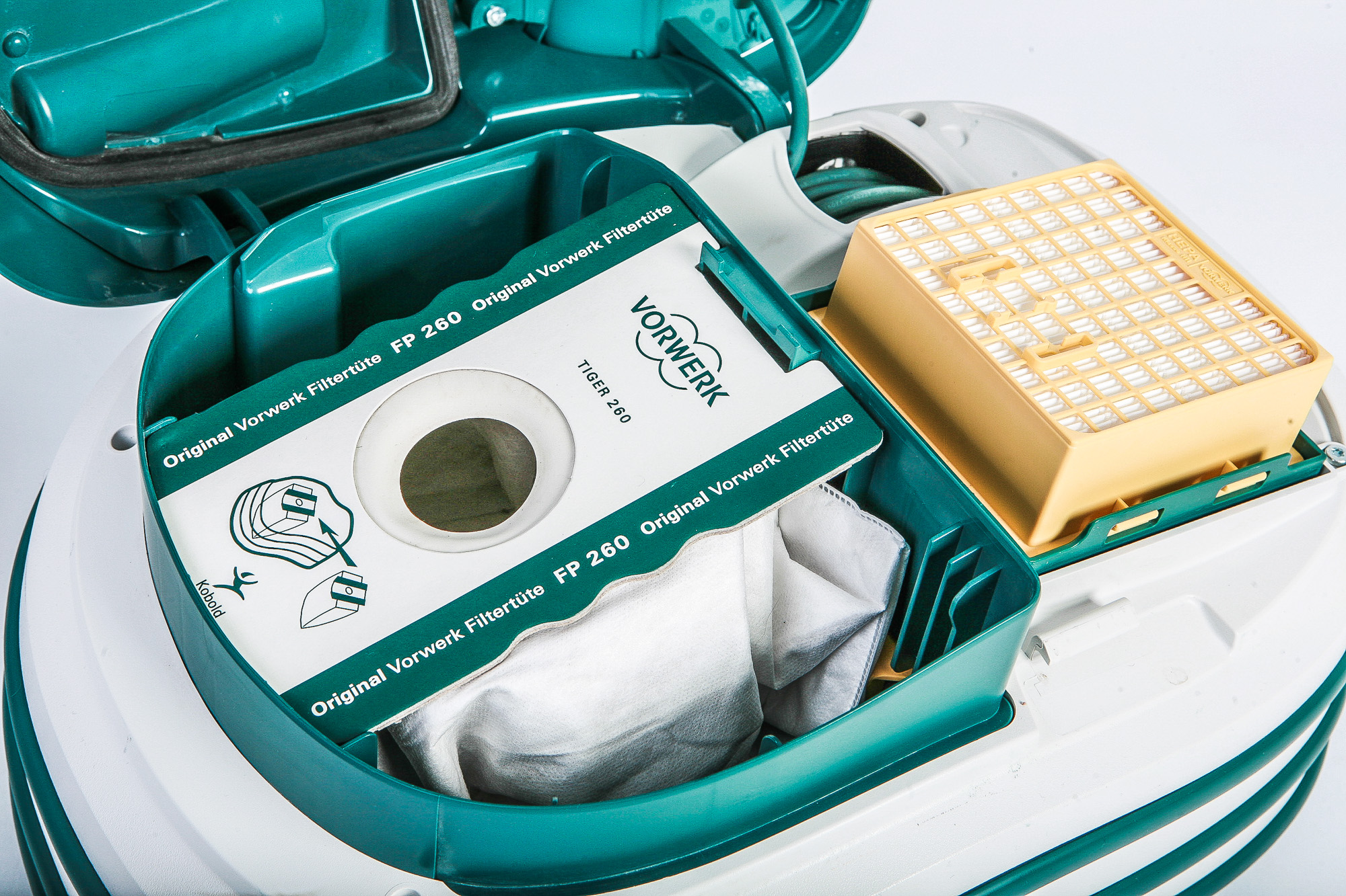 Vorwerk Tiger 265 + EB 351 Vorführgerät