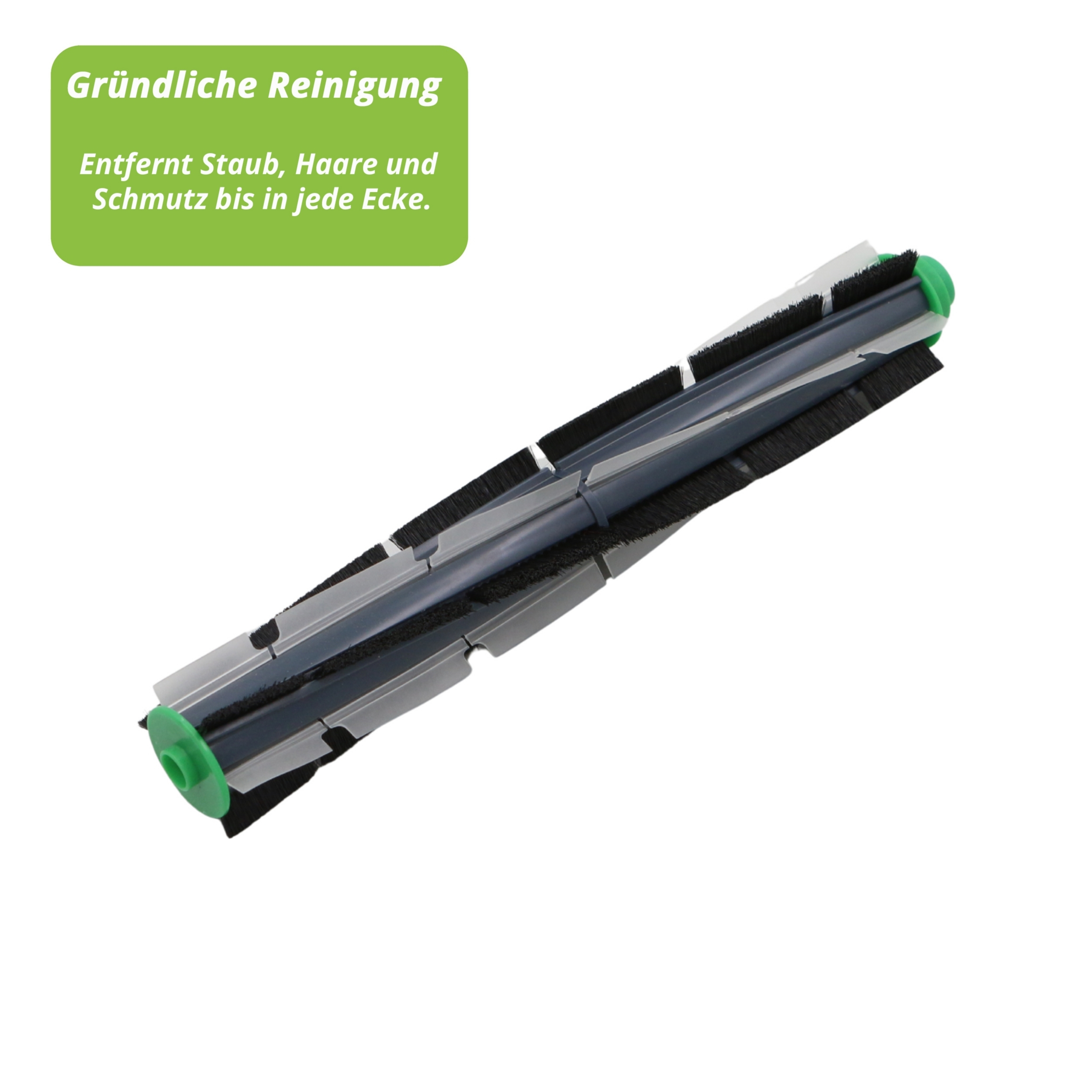 Bürste ( Walze, Rundbürste), 2 Filter + 2 Eckbürsten für Vorwerk VR 200, VR 300