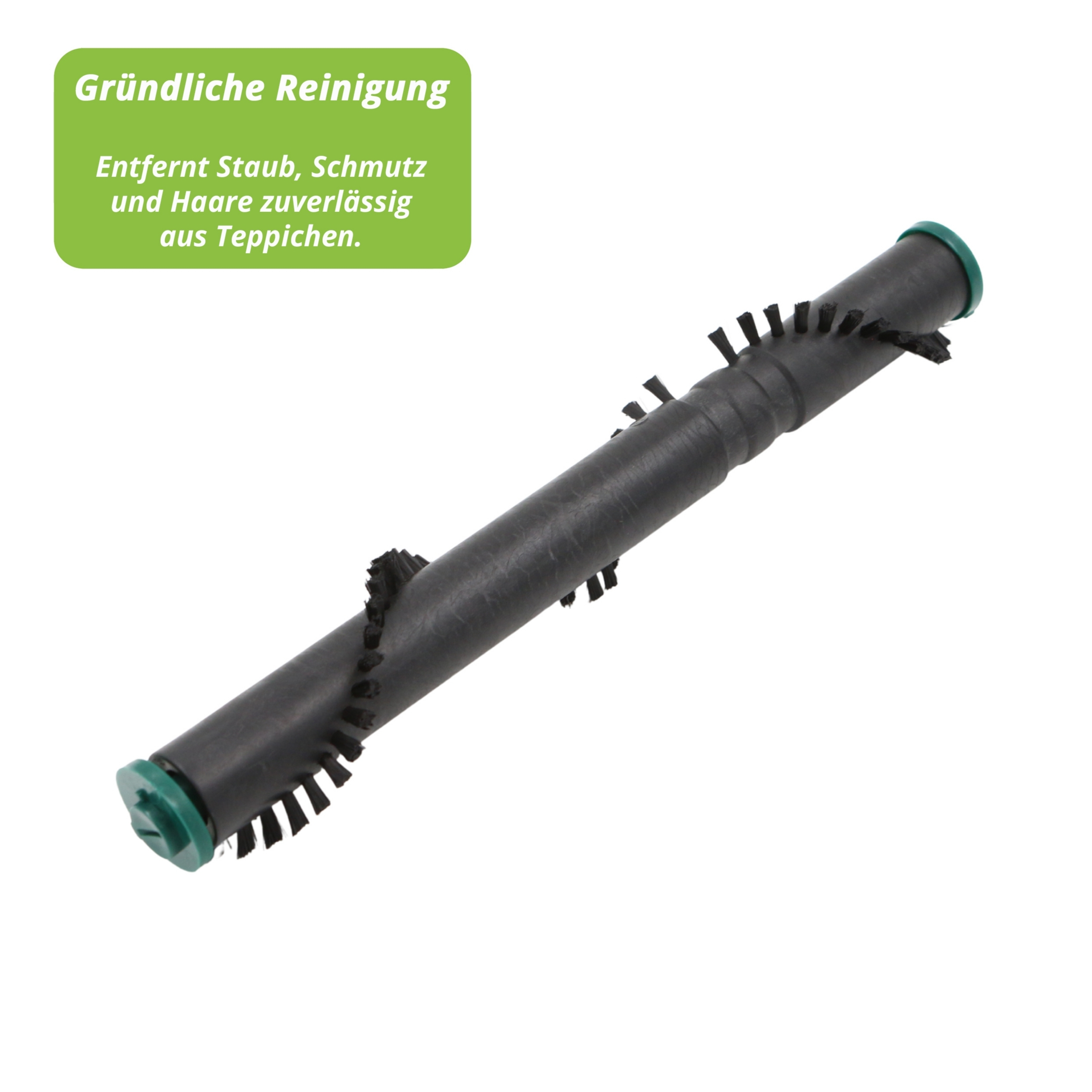 Hochwertige Bürstenwalze für Vorwerk ET 20 ET 21 Teppichbürste + Riemen