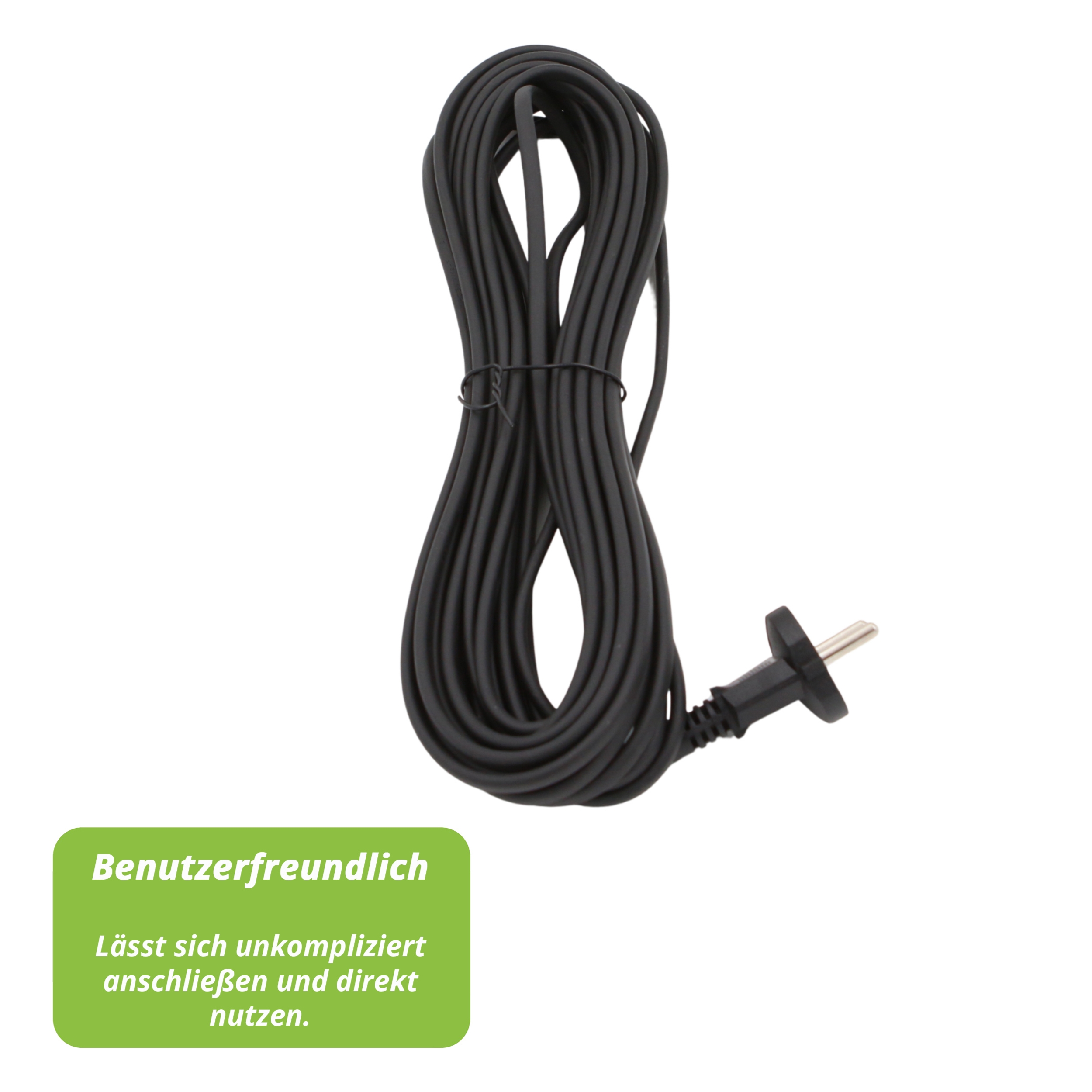 Staubsauger Kabel für Gewerbe Staubsauger Länge 9 m z.B. Sebo, Kärcher usw