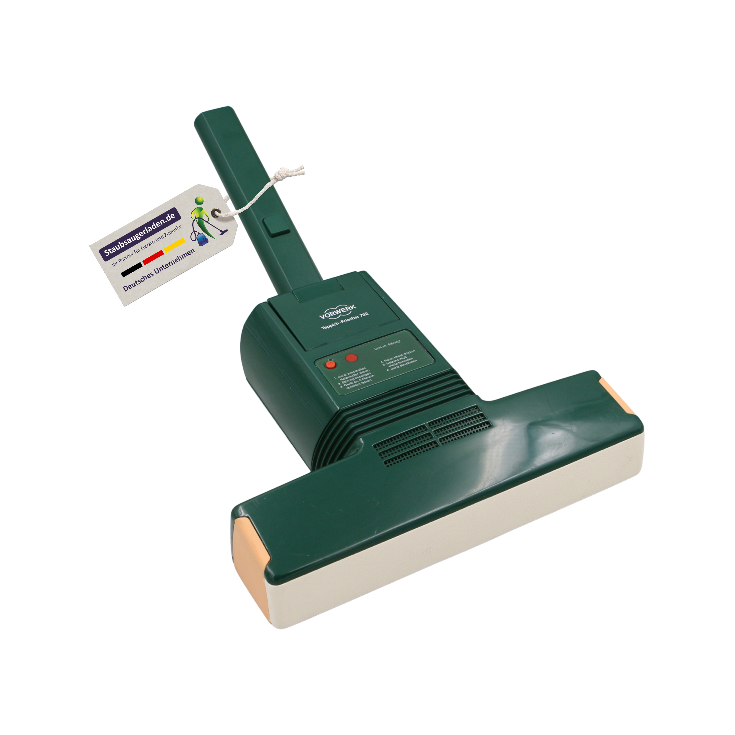 Vorwerk Teppichfrischer 731/732 Vorführgerät inkl. 2 Pckg Raumrein