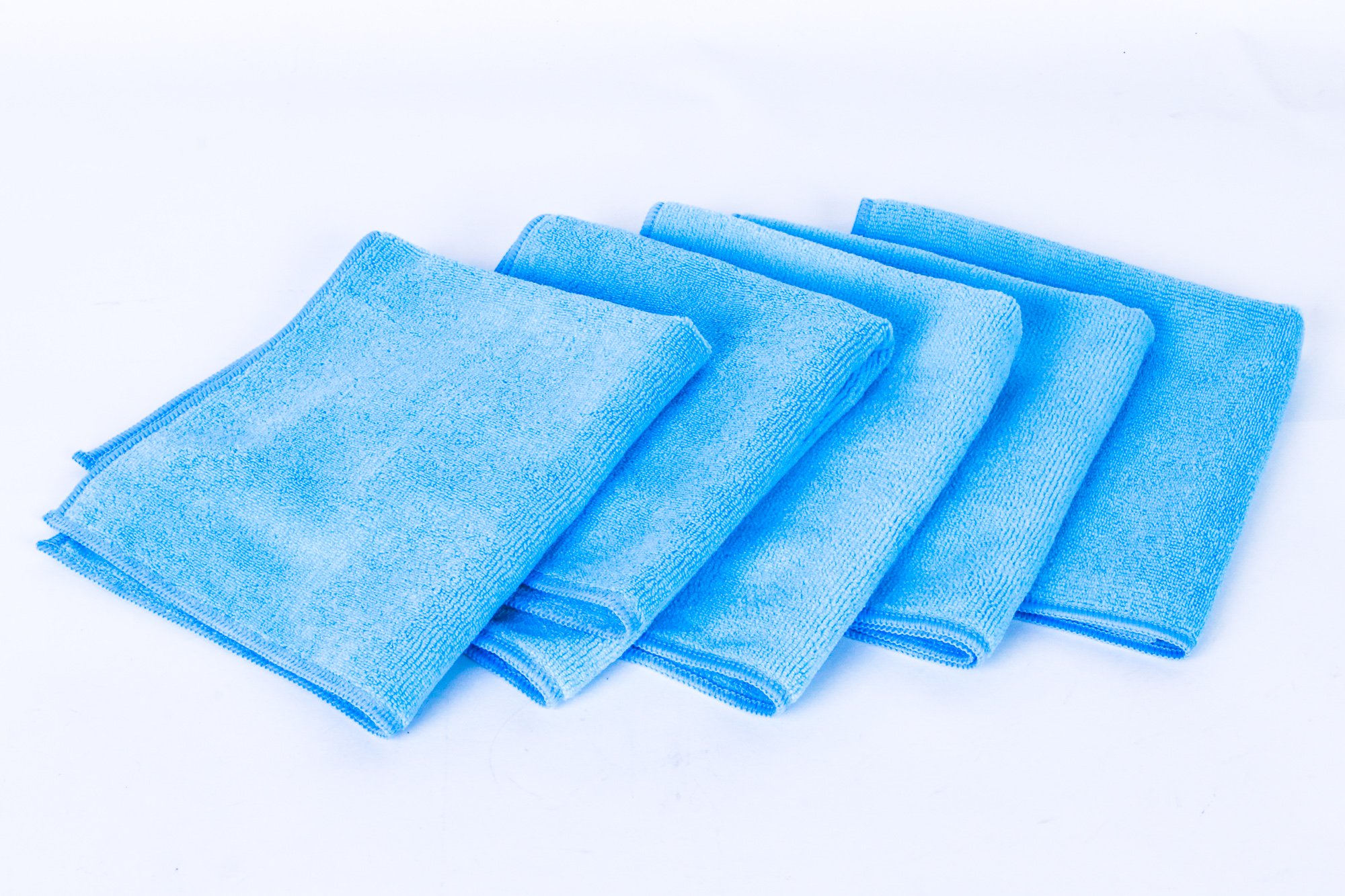 5 x Premium Microfasertuch / Fenstertuch 40x40cm - Streifenfrei ohne nachwischen