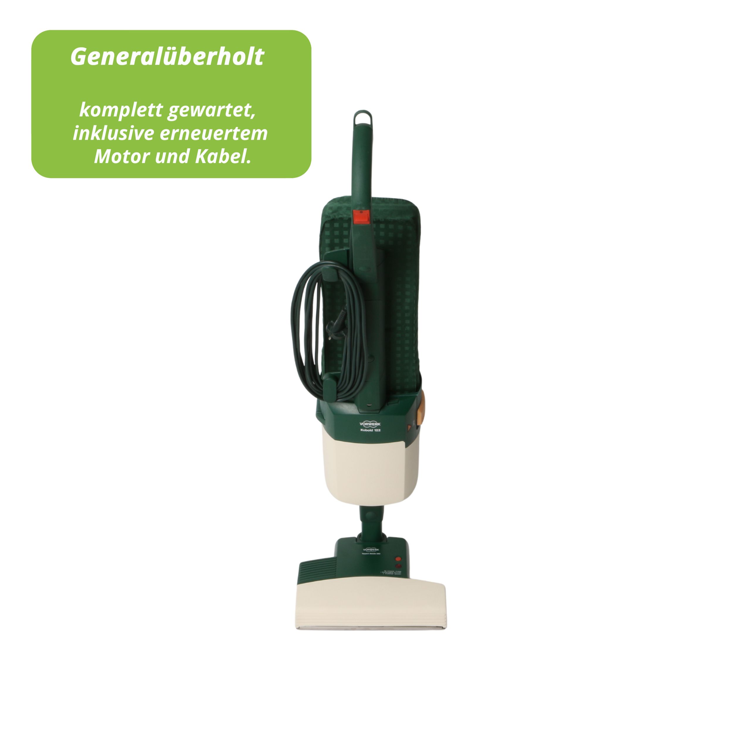 Vorwerk Kobold 122 + ET 340 Generalüberholt mit Garantie