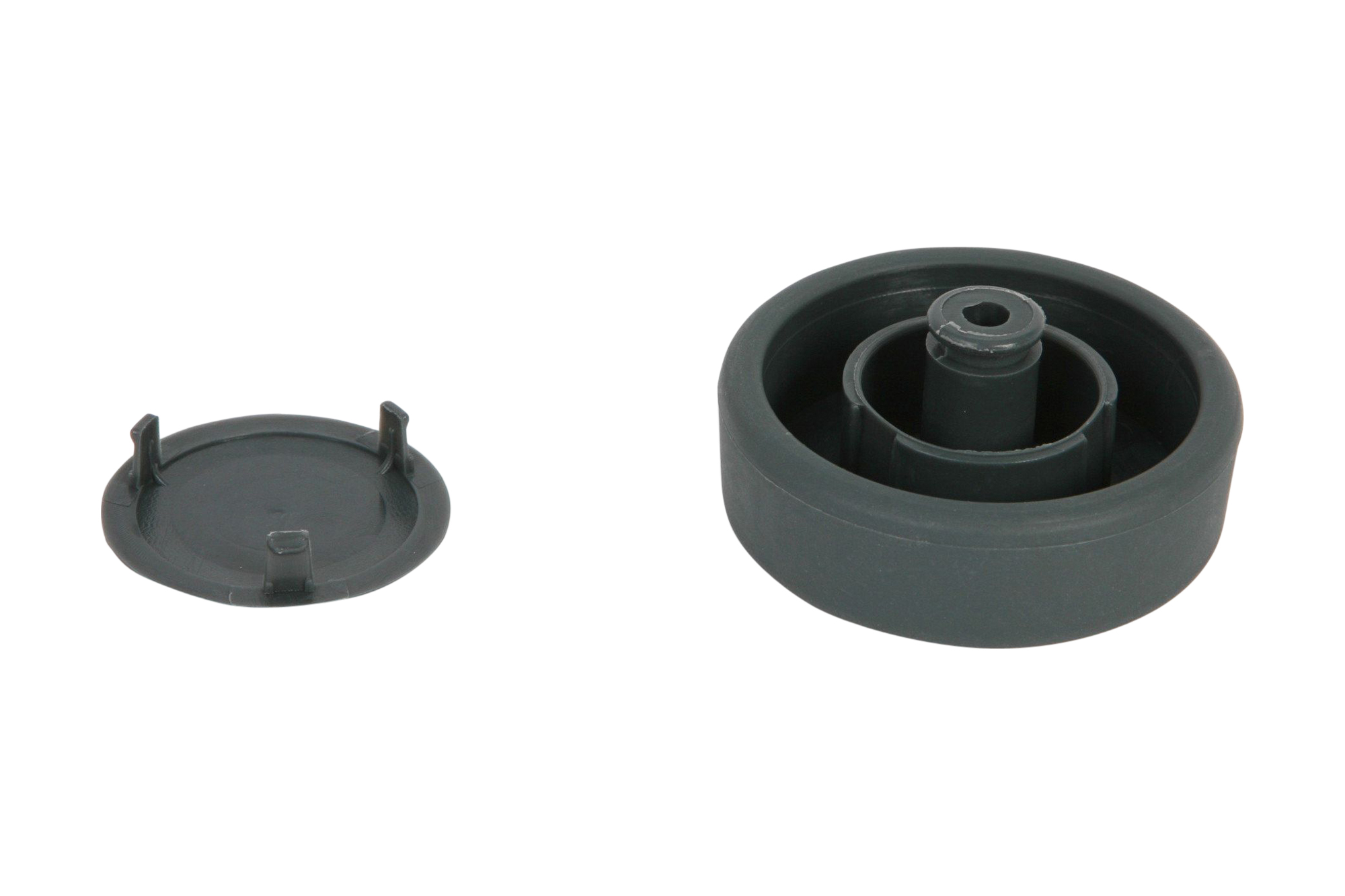2 x Ersatzrad Rad Rolle Hinterrad für Vorwerk Teppichbürste EB370
