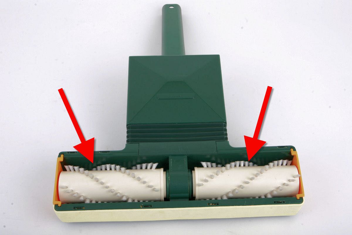 2 Walzen Ersatzbürsten Bürsten für Vorwerk Teppich-Frischer 730 731 732