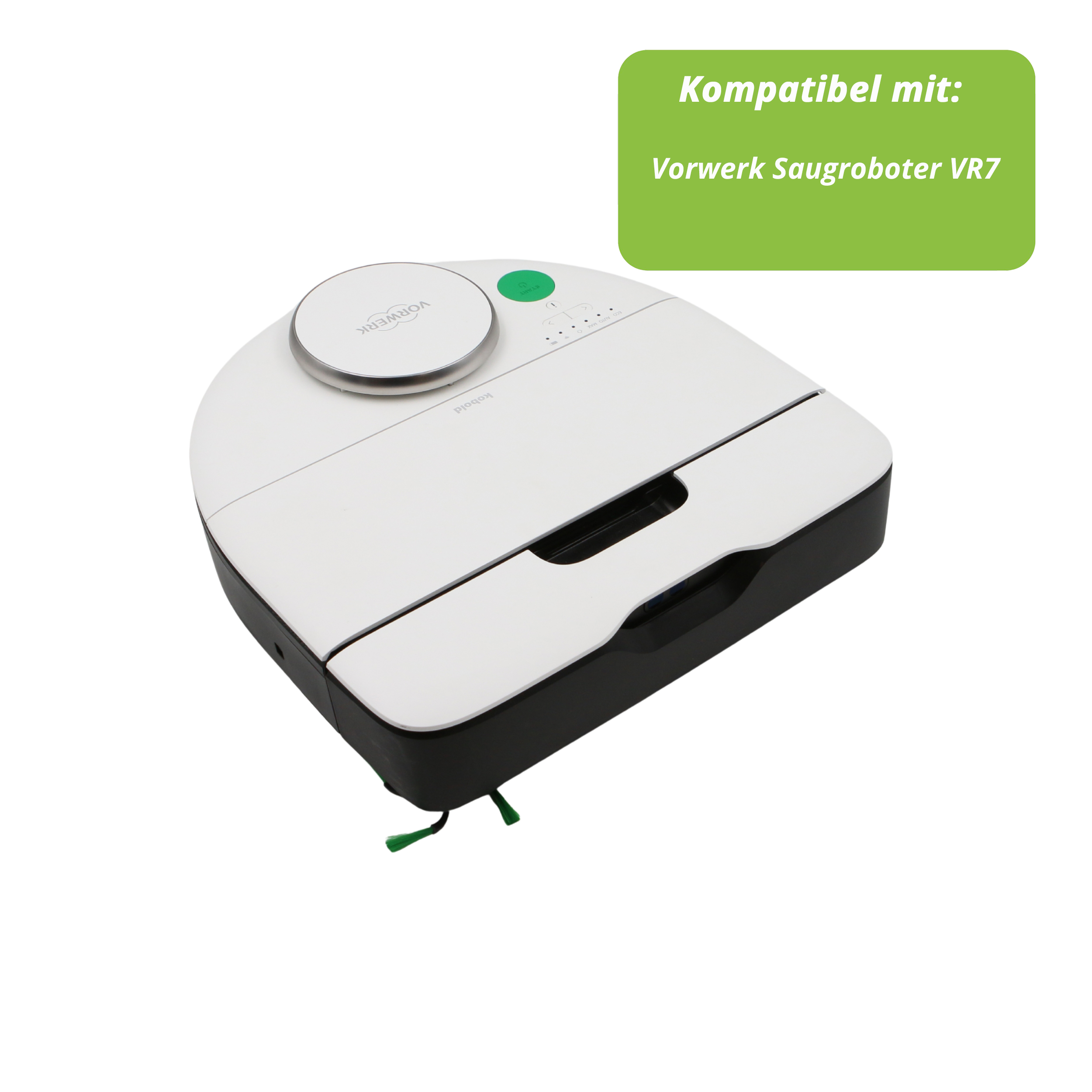 Hochwertige Rundbürste Walze für Vorwerk Kobold VR7 Saugroboter - Bürste