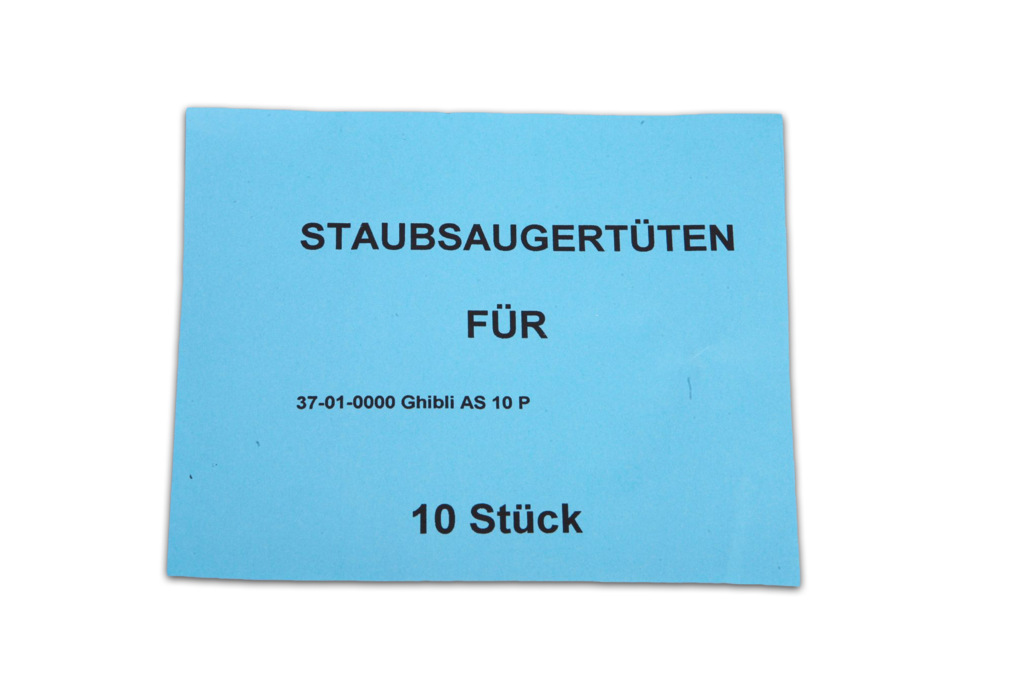 10 Staubsaugerbeutel passend für Ghibli AS 7, AS 10, AS 10 P