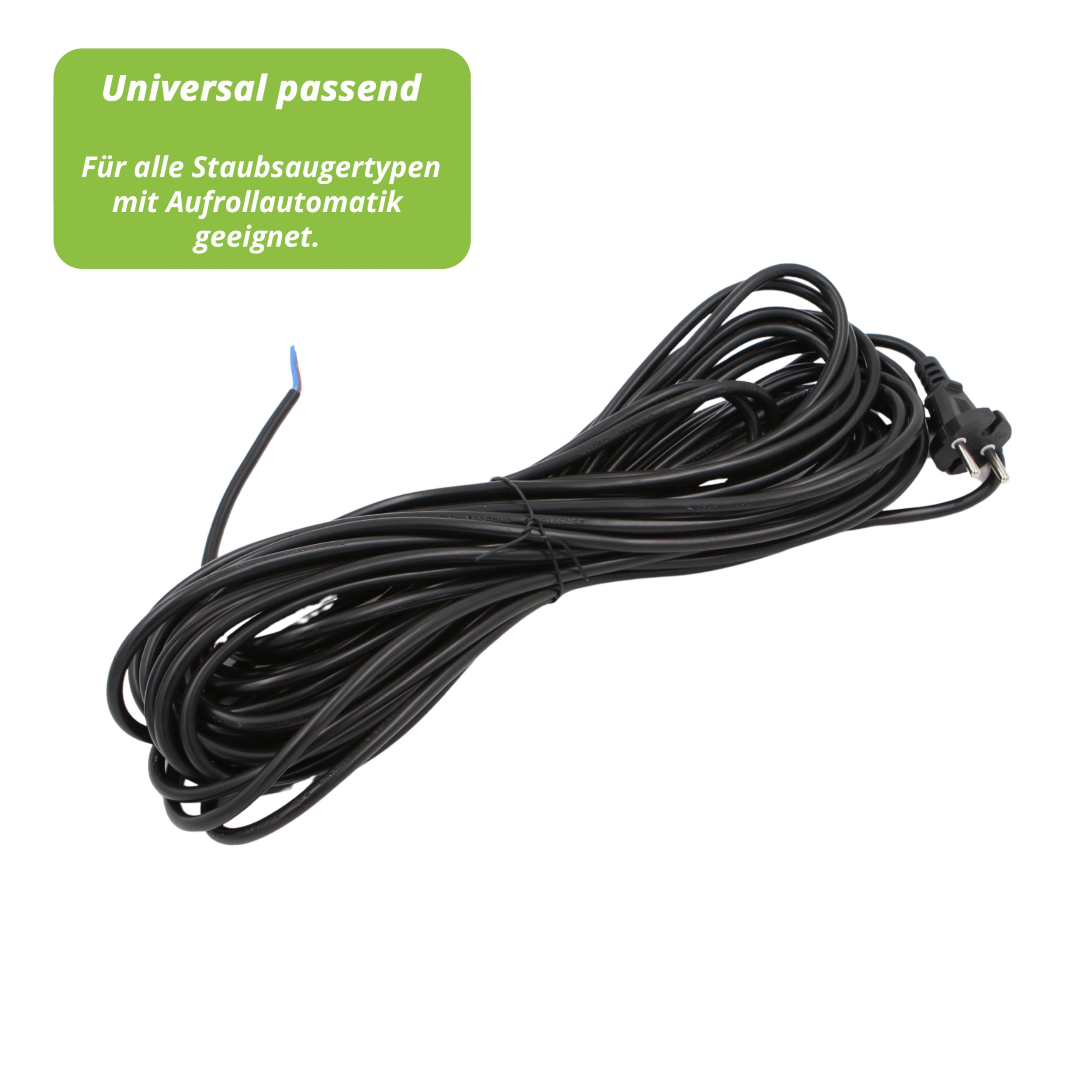 Staubsauger Kabel für Gewerbe Staubsauger Länge 15 m z.B. Sebo, Kärcher usw