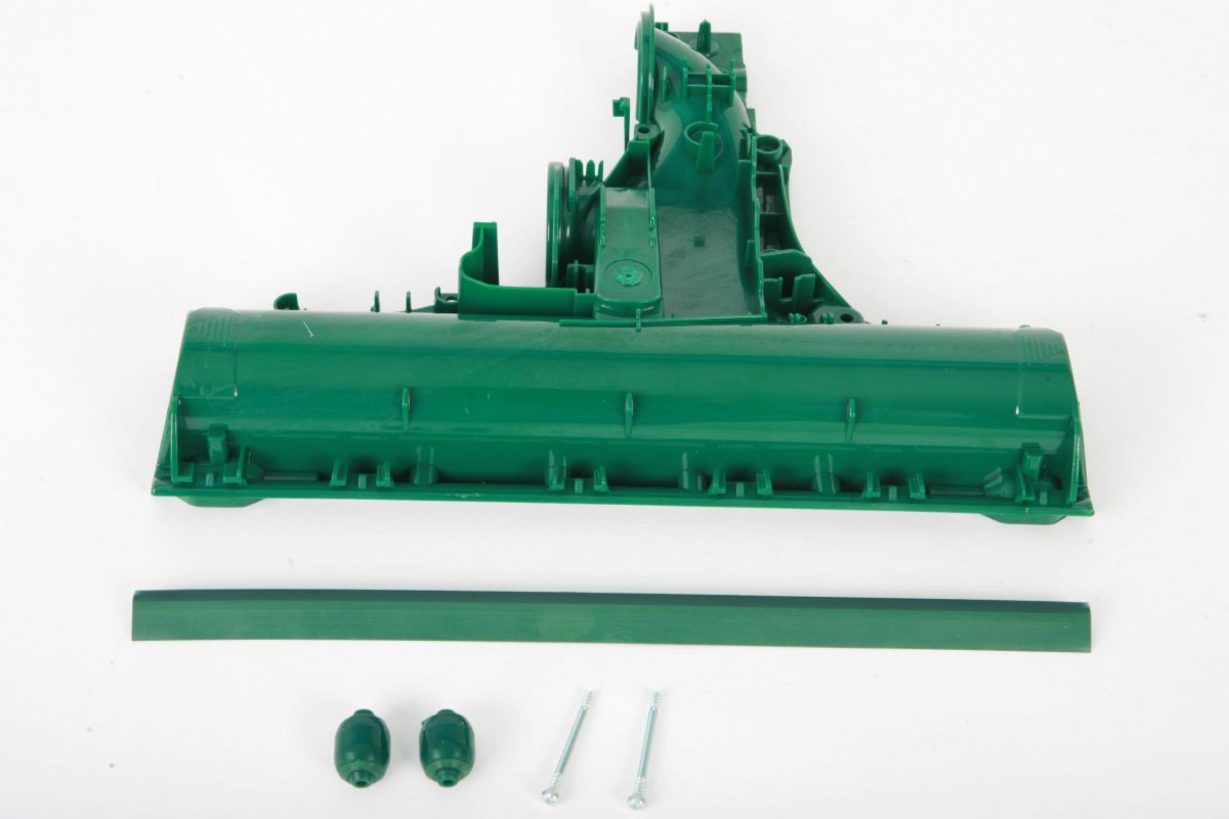 Getriebetunnel - Bürstentunnel für Vorwerk EB360 (inkl. Gummilippe + Frontrollen)