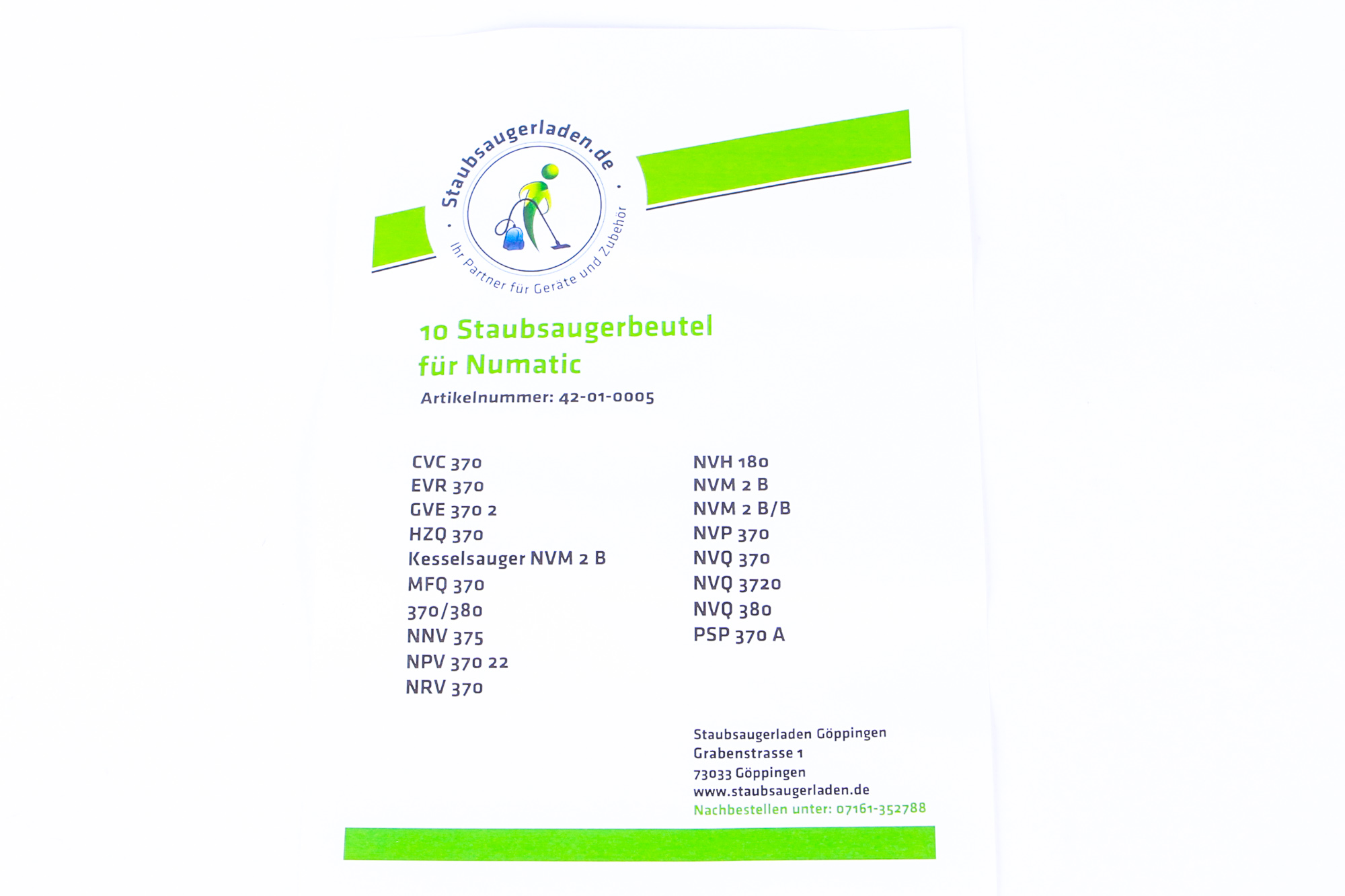 10 Staubsaugerbeutel passend für Numatic CVC, EVR, GVE, NNV, NPV, NVP, NVM, NVQ