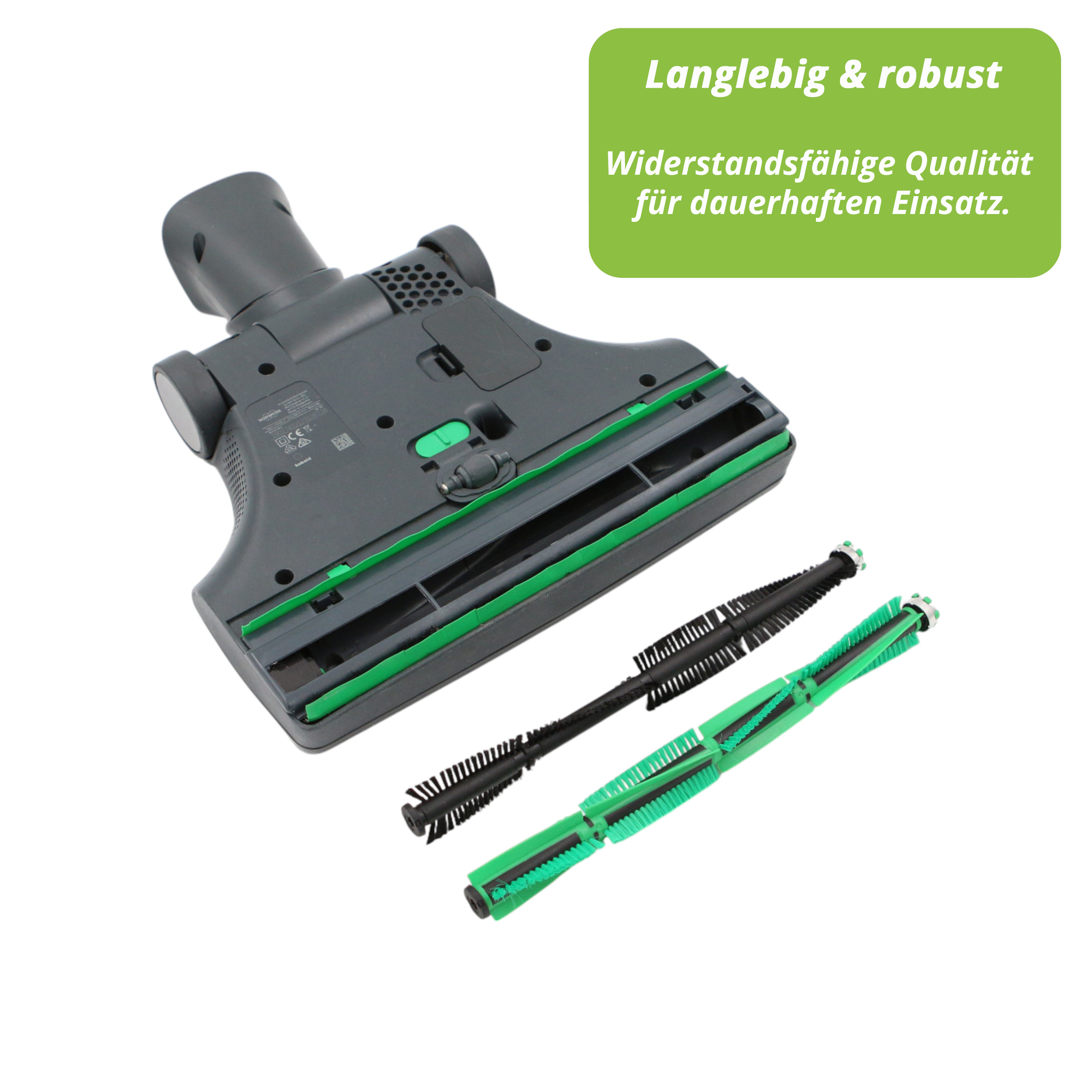 Rundbürsten-Set für Vorwerk Kobold EB400, Rundbürste und Tierhaarbürste