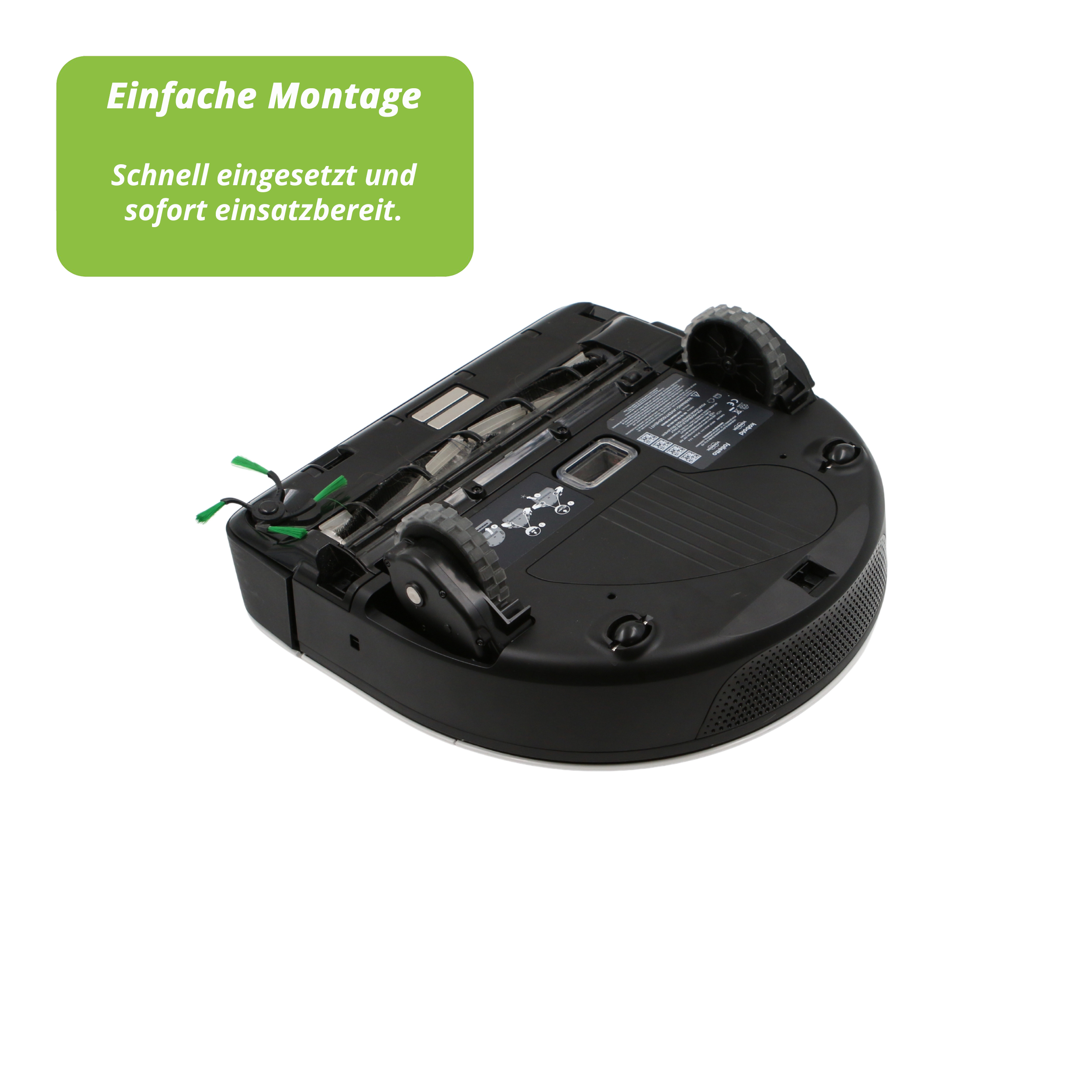Hochwertige Rundbürste Walze für Vorwerk Kobold VR7 Saugroboter - Bürste