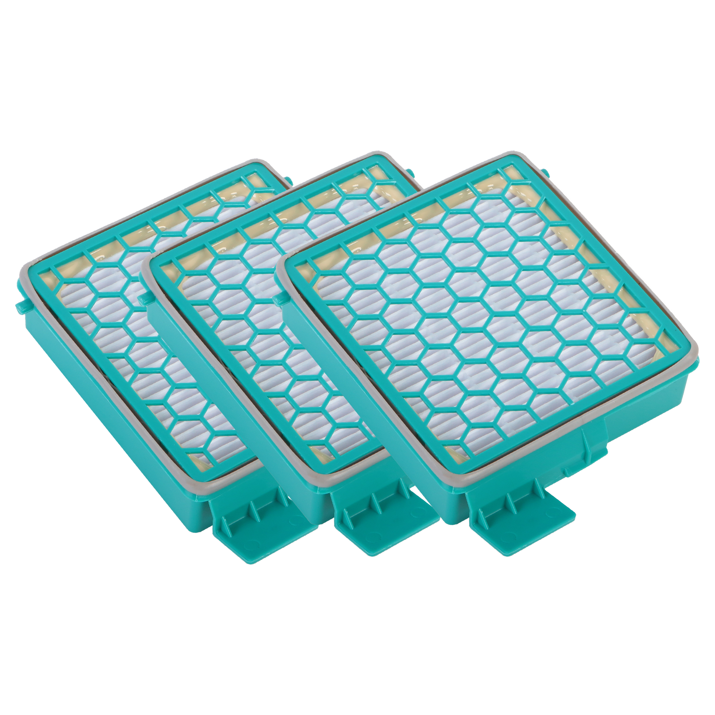 3 Hochwertige HEPA-Filter passend für Miele CX1 und BOOST CX1 Serie