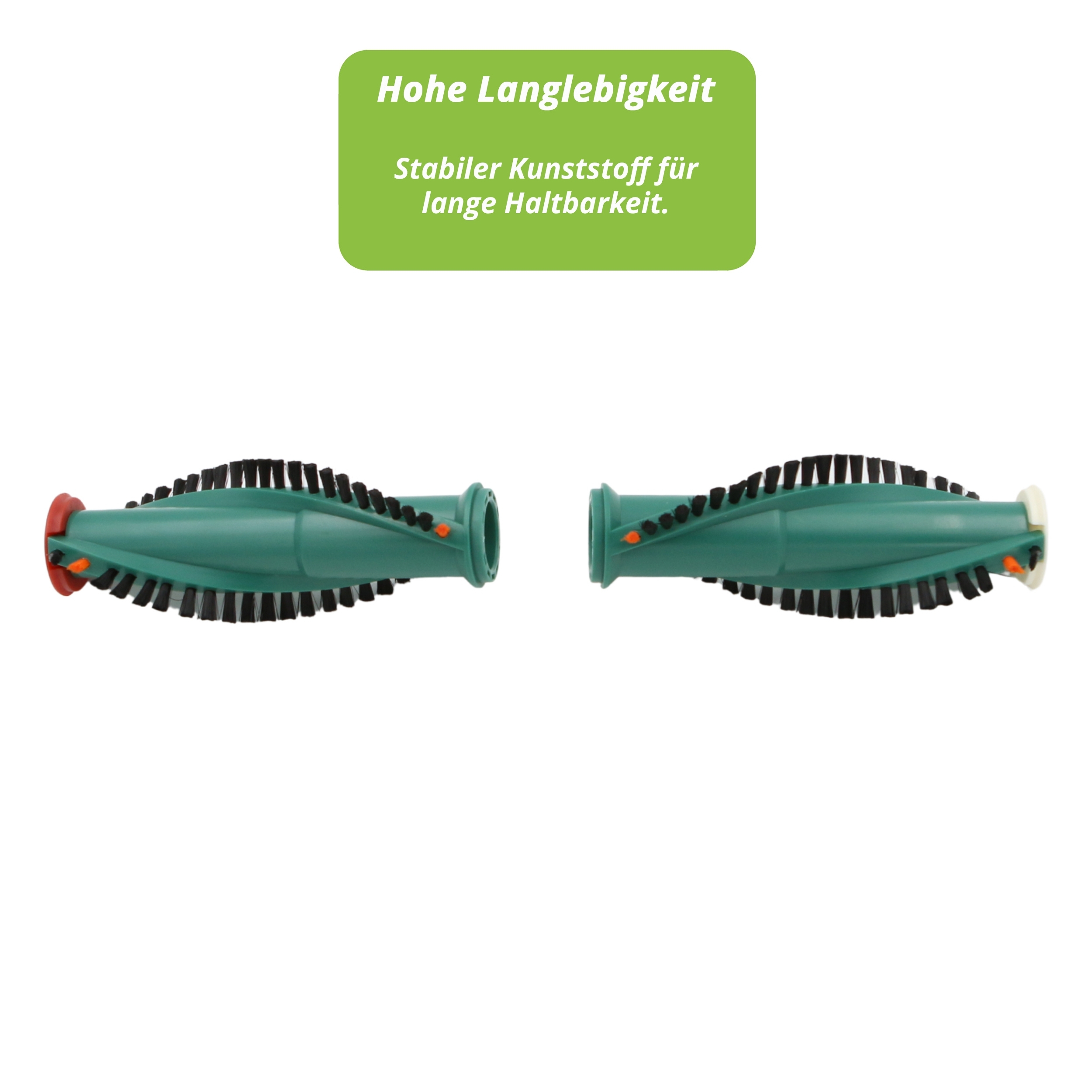 Ersatzbürsten Bürsten Rundbürsten Walzen für Vorwerk ET 340, EB 350 351 - Made in Germany