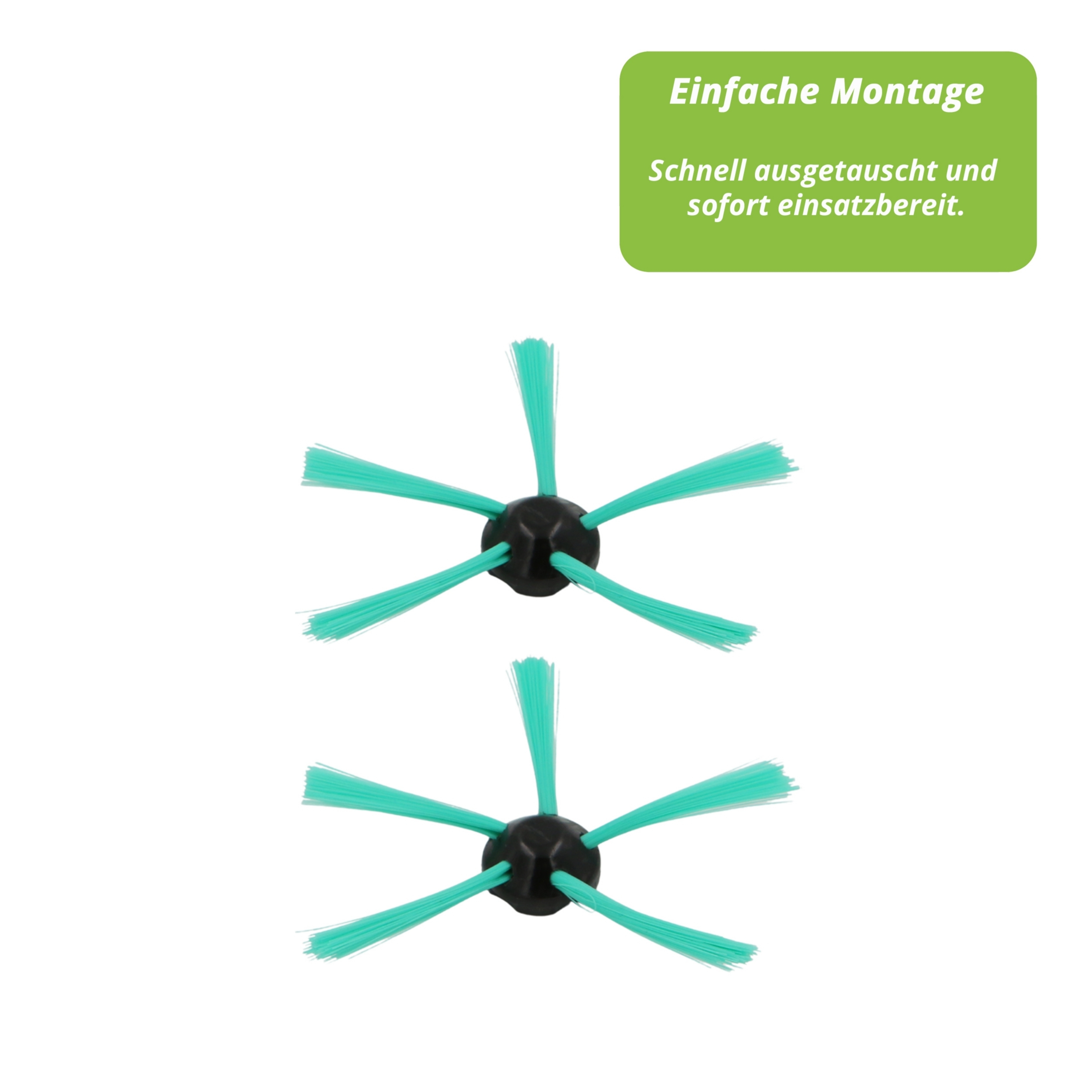 Bürste ( Walze, Rundbürste), 2 Filter + 2 Eckbürsten für Vorwerk VR 200, VR 300