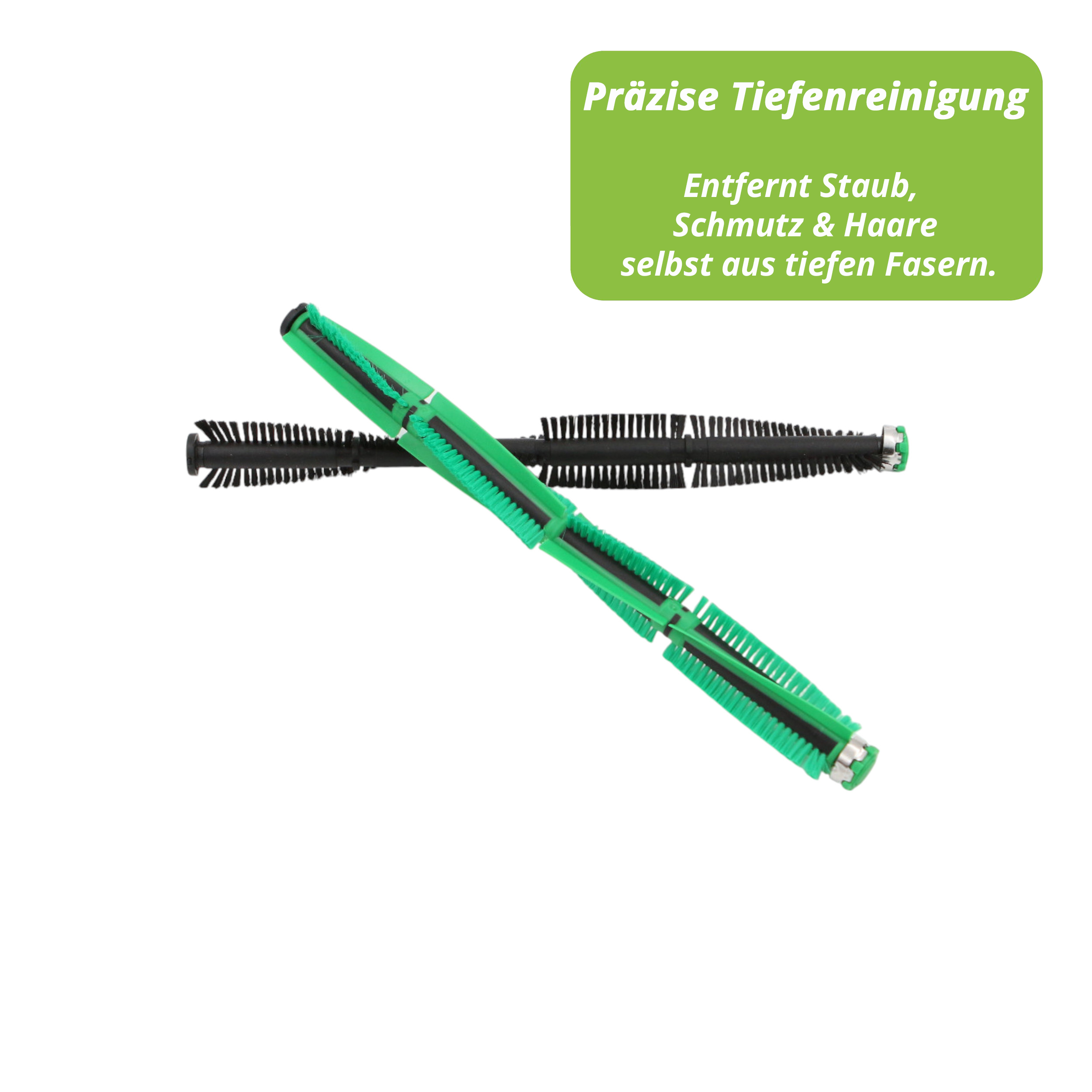 Rundbürsten-Set für Vorwerk Kobold EB400, Rundbürste und Tierhaarbürste
