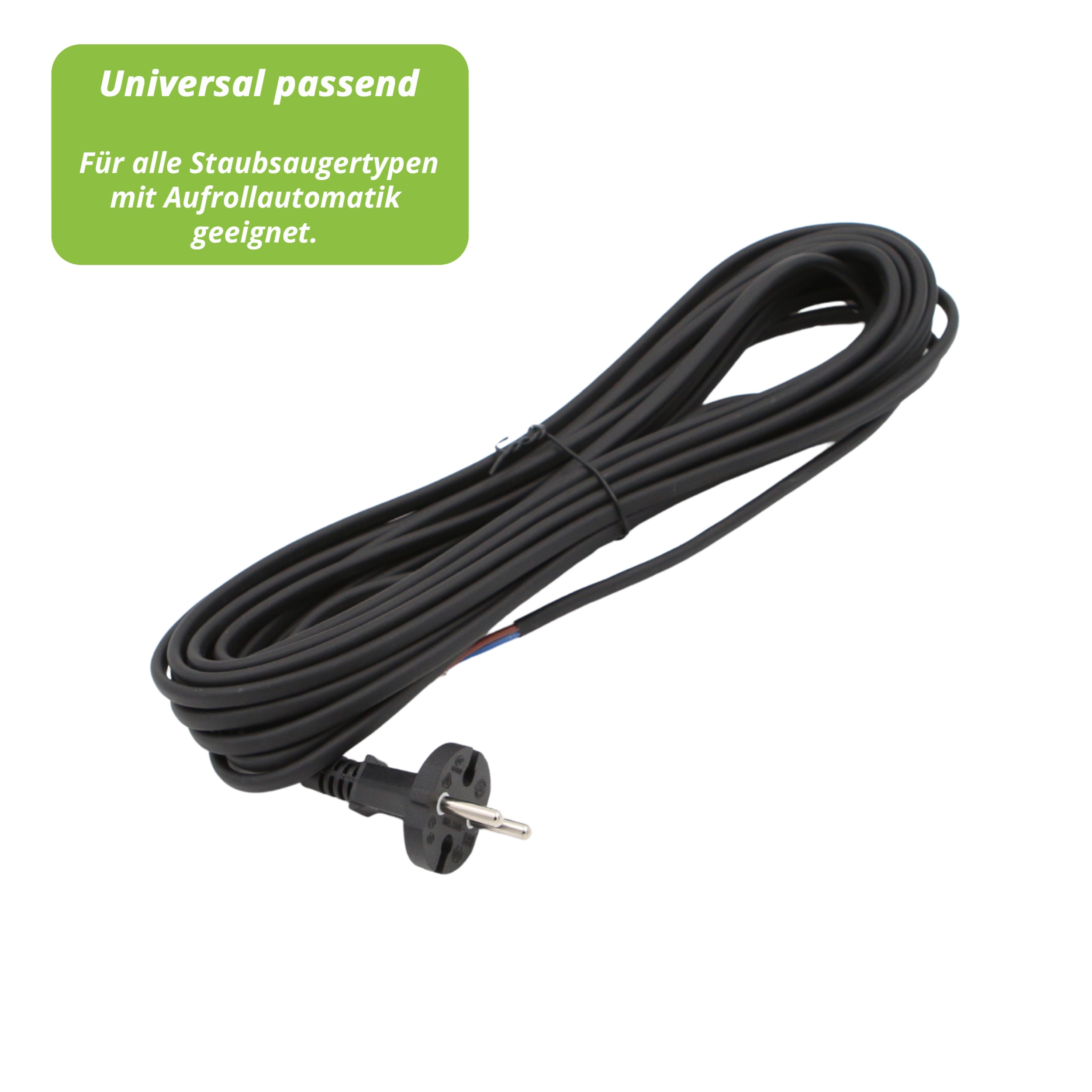 Staubsauger Kabel für Gewerbe Staubsauger Länge 9 m z.B. Sebo, Kärcher usw