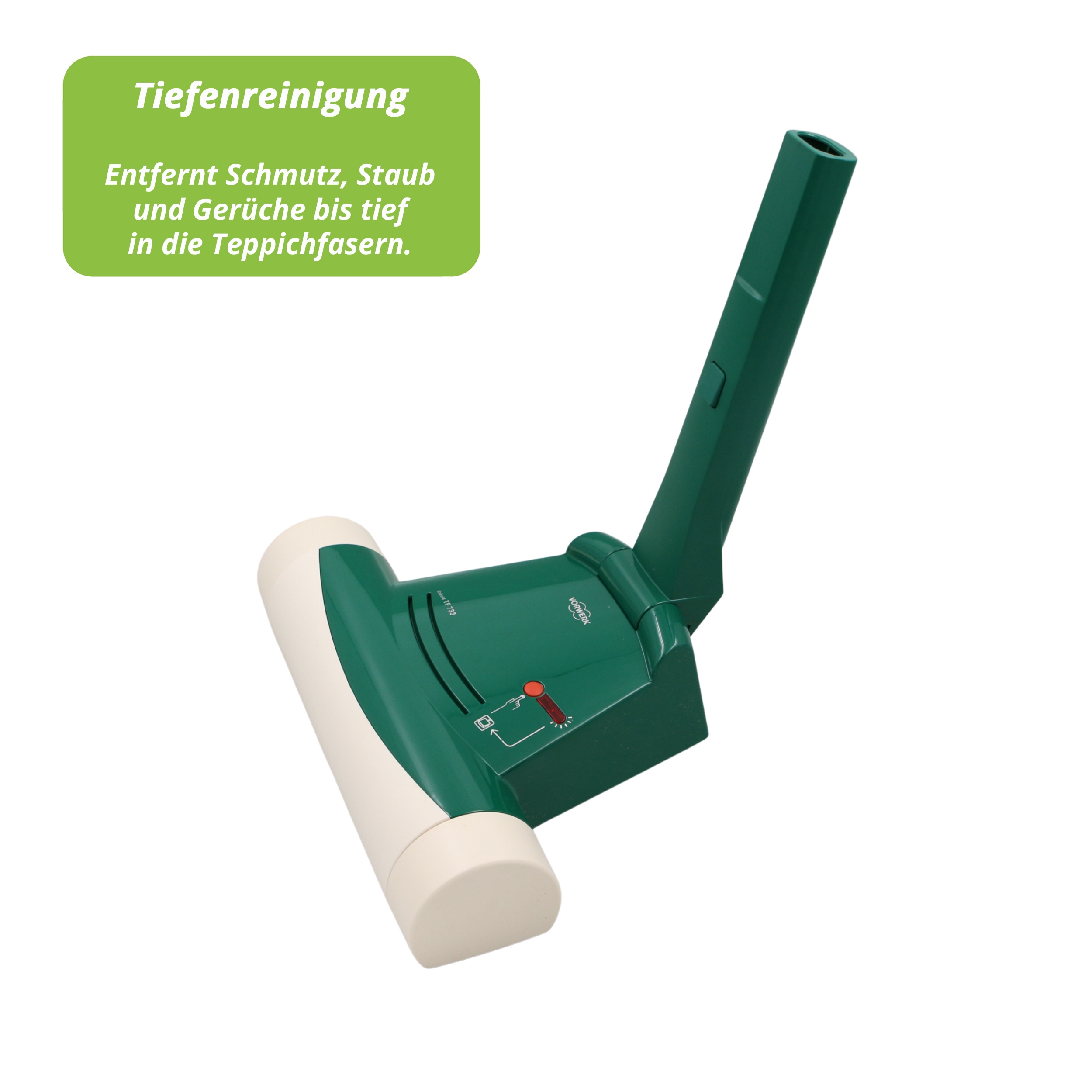 Vorwerk Teppichfrischer 733 Vorführgerät inkl. 2 Pck. Reinigungspulver