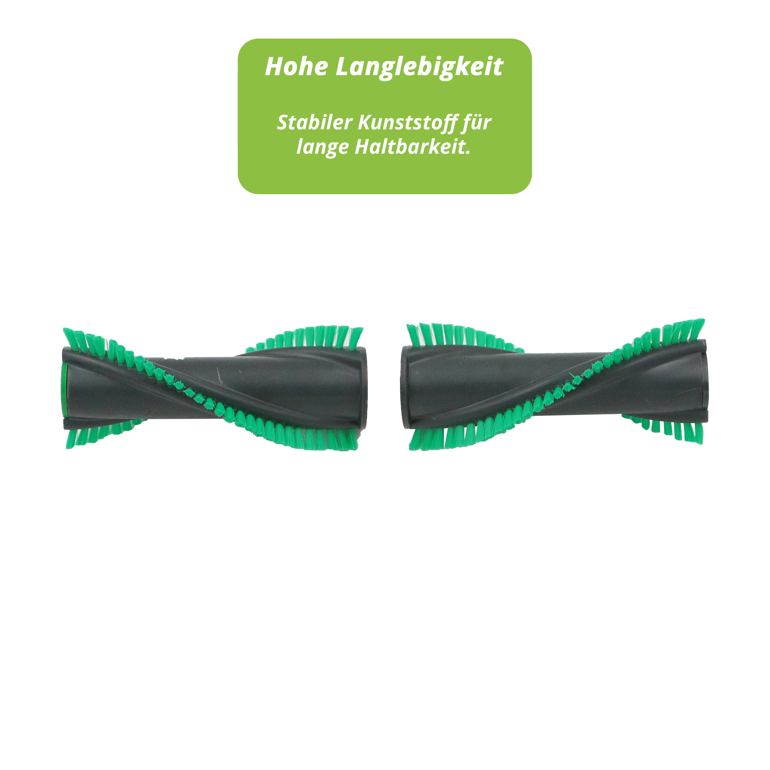 1 Paar hochwertige Rundbürsten, Ersatzbürsten für Vorwerk Elektrobürste EBB100