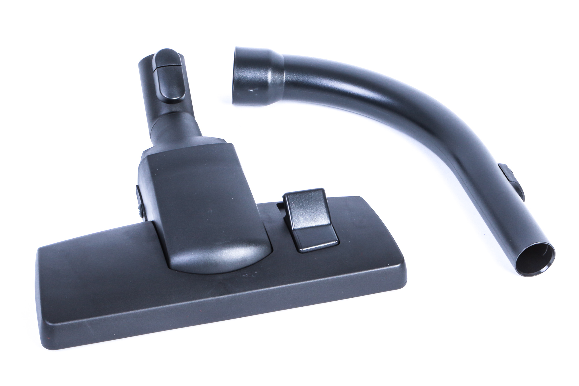 Umschaltbare Bodendüse mit Rad + Handgriff passend für Miele - mit Klick System und Parkhalterung