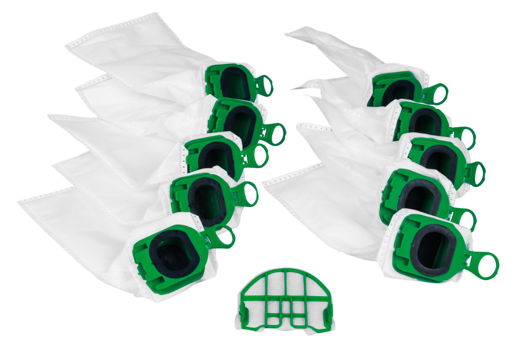 Sparset: 10 Staubsaugerbeutel + Filter für Vorwerk Kobold VB100