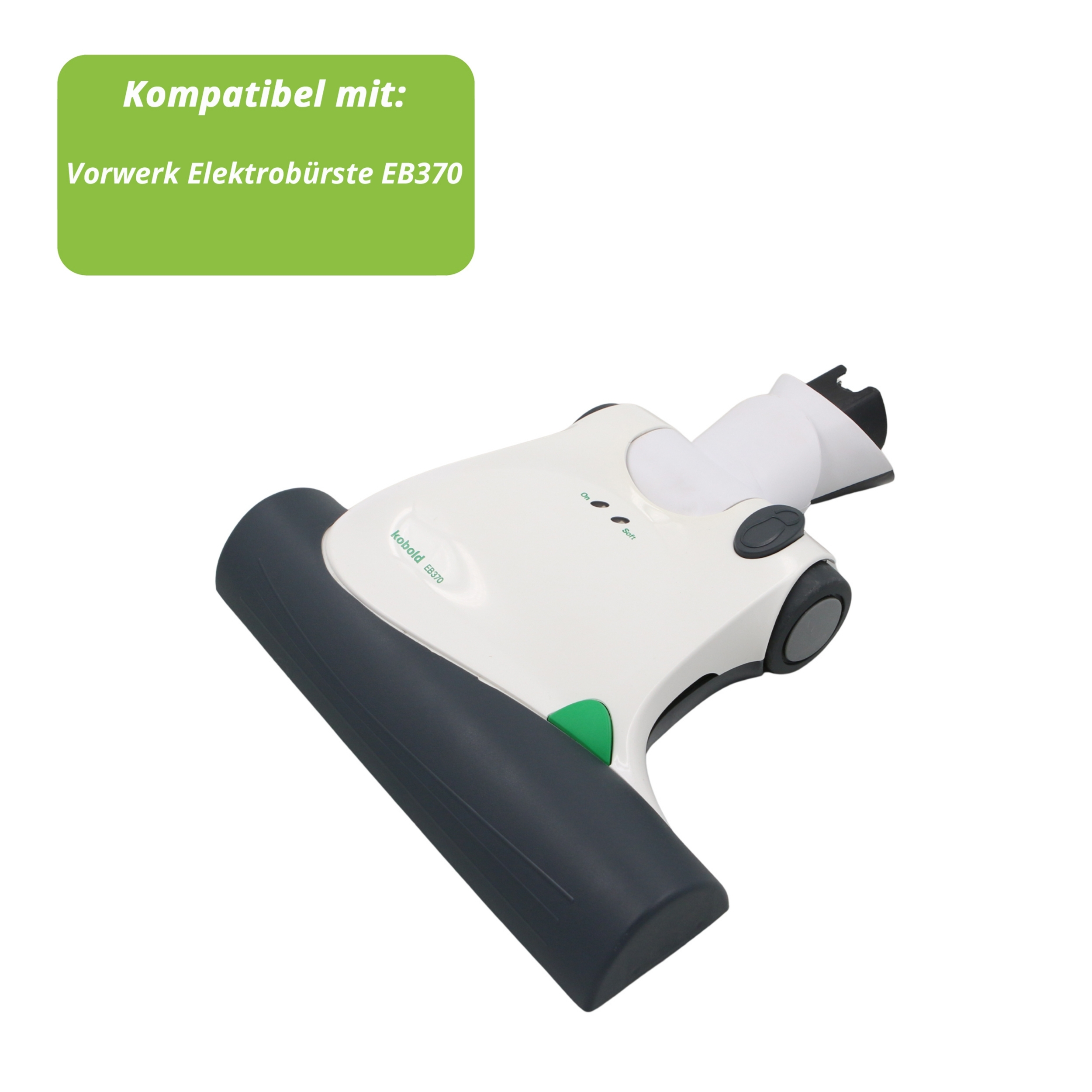 1 Paar hochwertige Rundbürsten, Ersatzbürsten für Vorwerk Elektrobürste EB 370