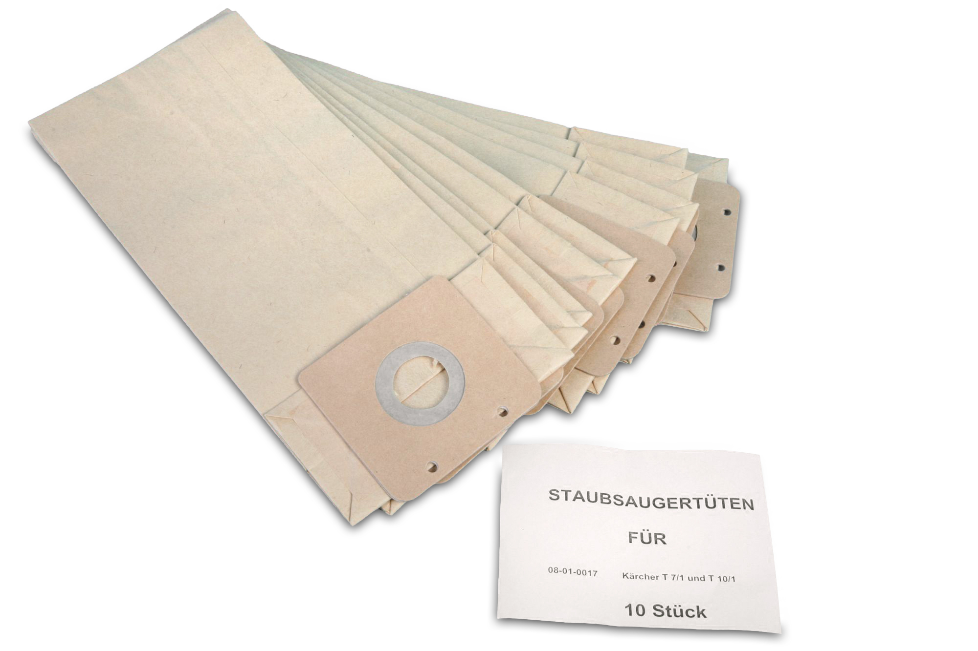 10 Staubsaugerbeutel passend für Kärcher T7/1, T9/1, T10/1 - Made in Germany