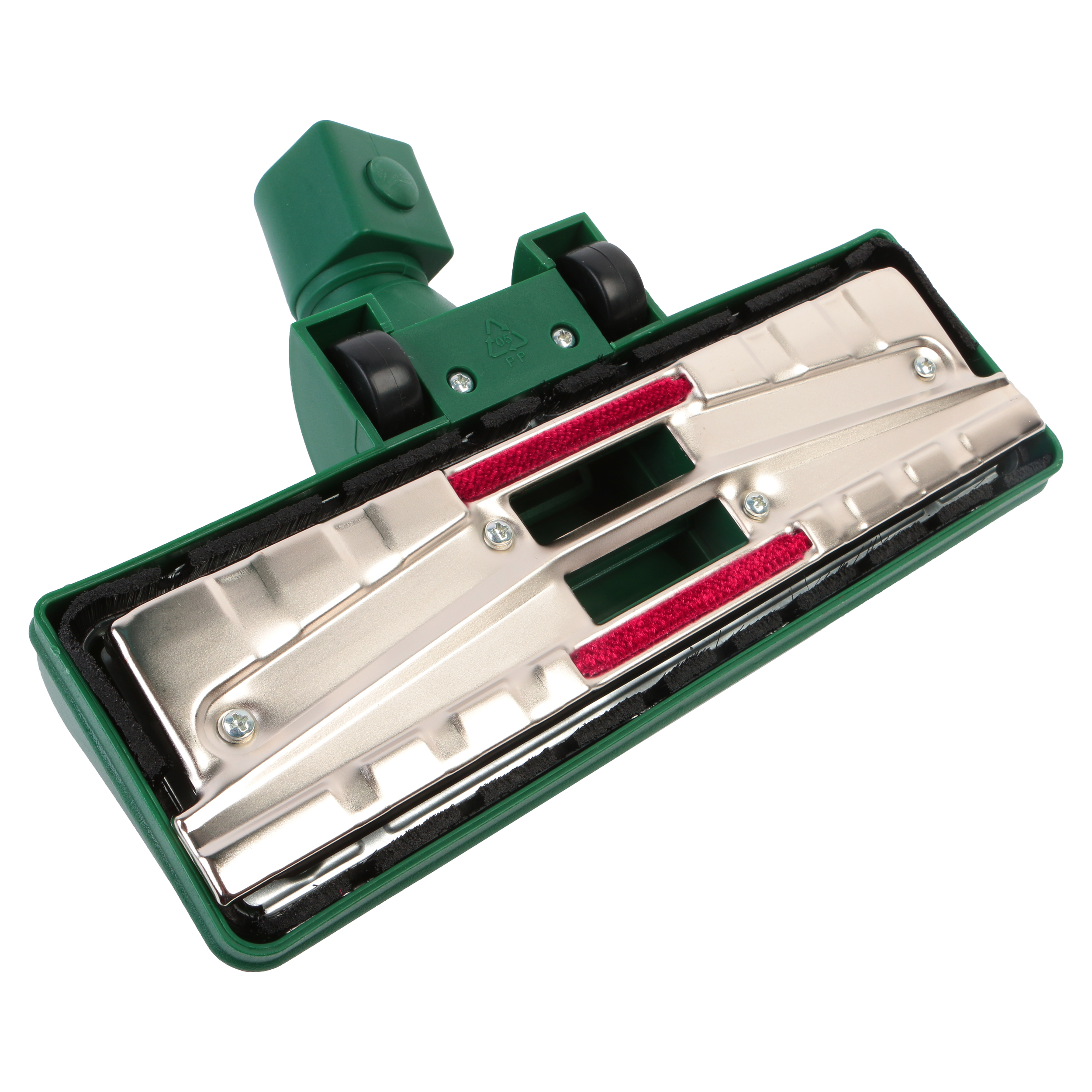 Kombidüse mit Laufrollen geeignet für Vorwerk Kobold 118, 119, 120, 121, 122 und Tiger 250, 251