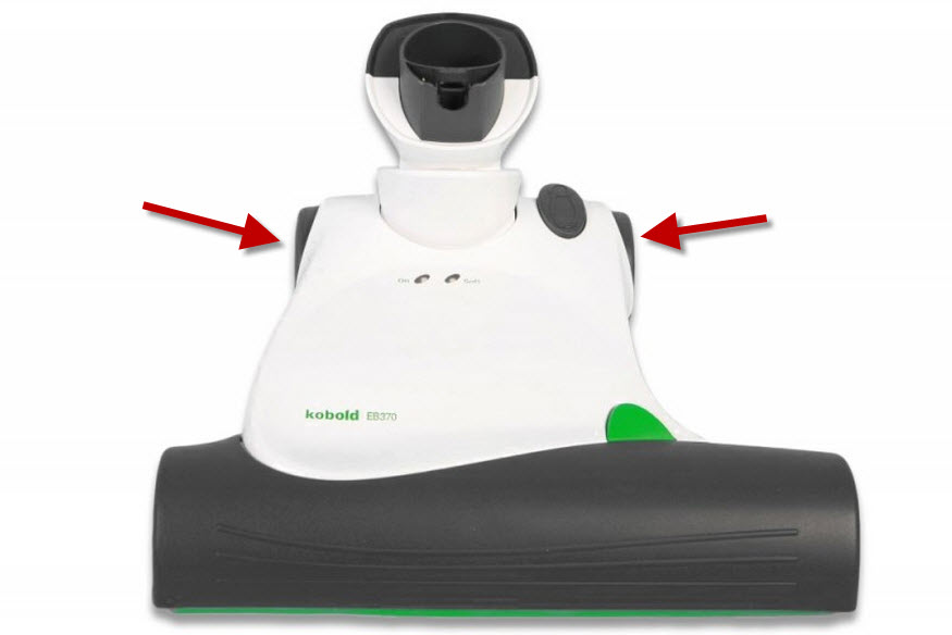 2 x Ersatzrad Rad Rolle Hinterrad für Vorwerk Teppichbürste EB370
