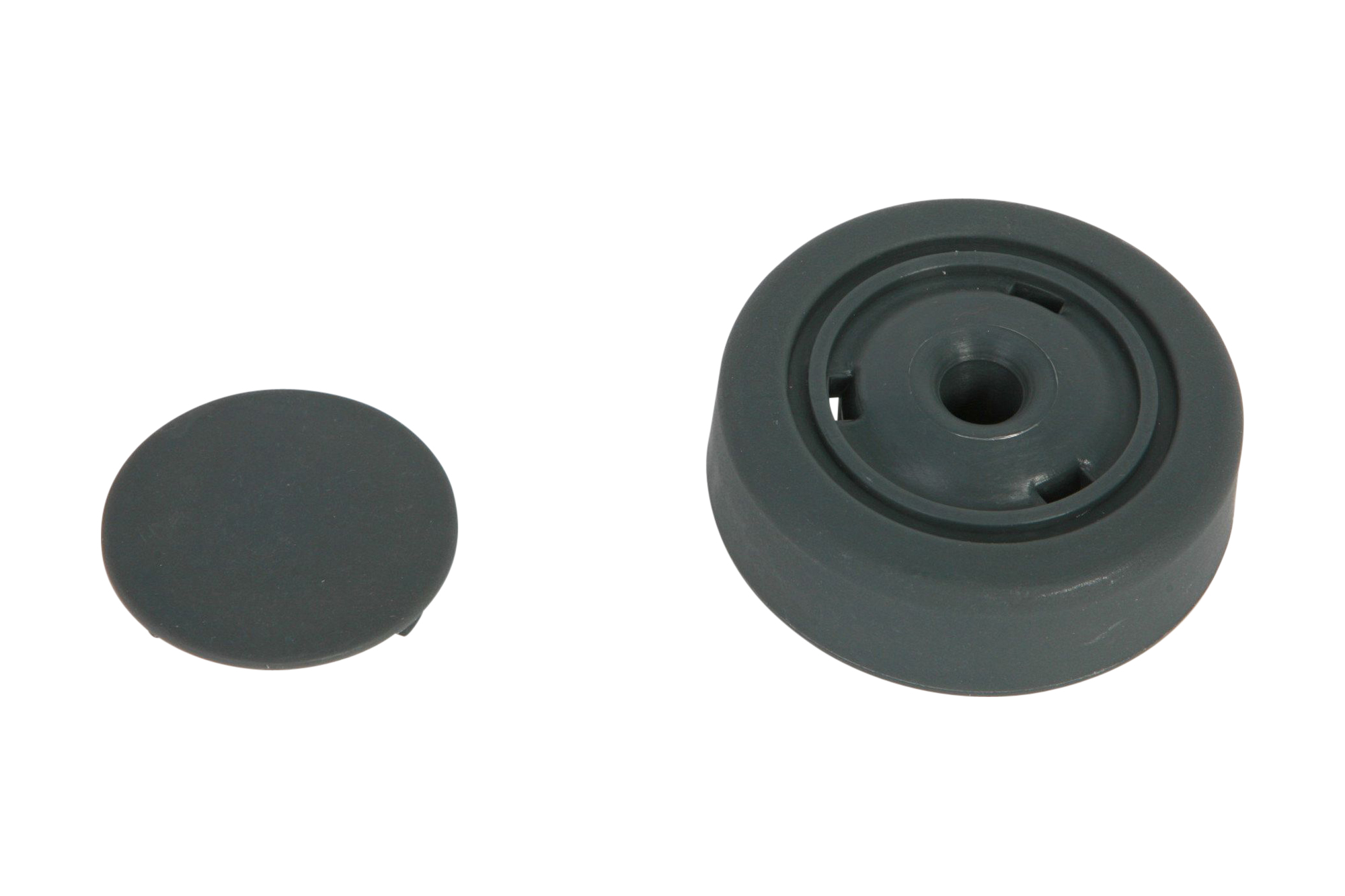 2 x Ersatzrad Rad Rolle Hinterrad für Vorwerk Teppichbürste EB370
