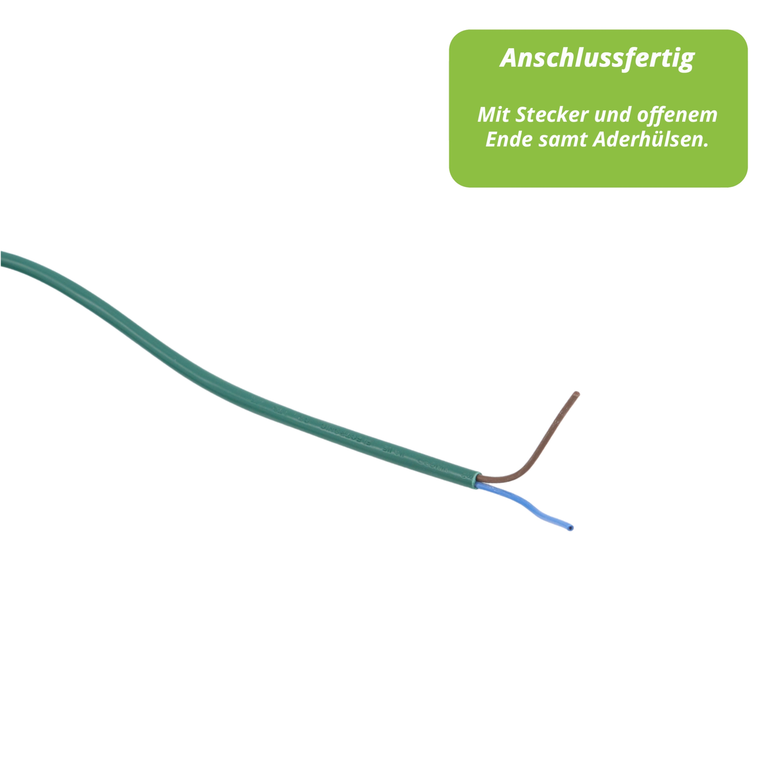 Kabel 6m für Vorwerk Staubsauger Kobold 118-122, Tiger 250, 251, 252, 260, 265
