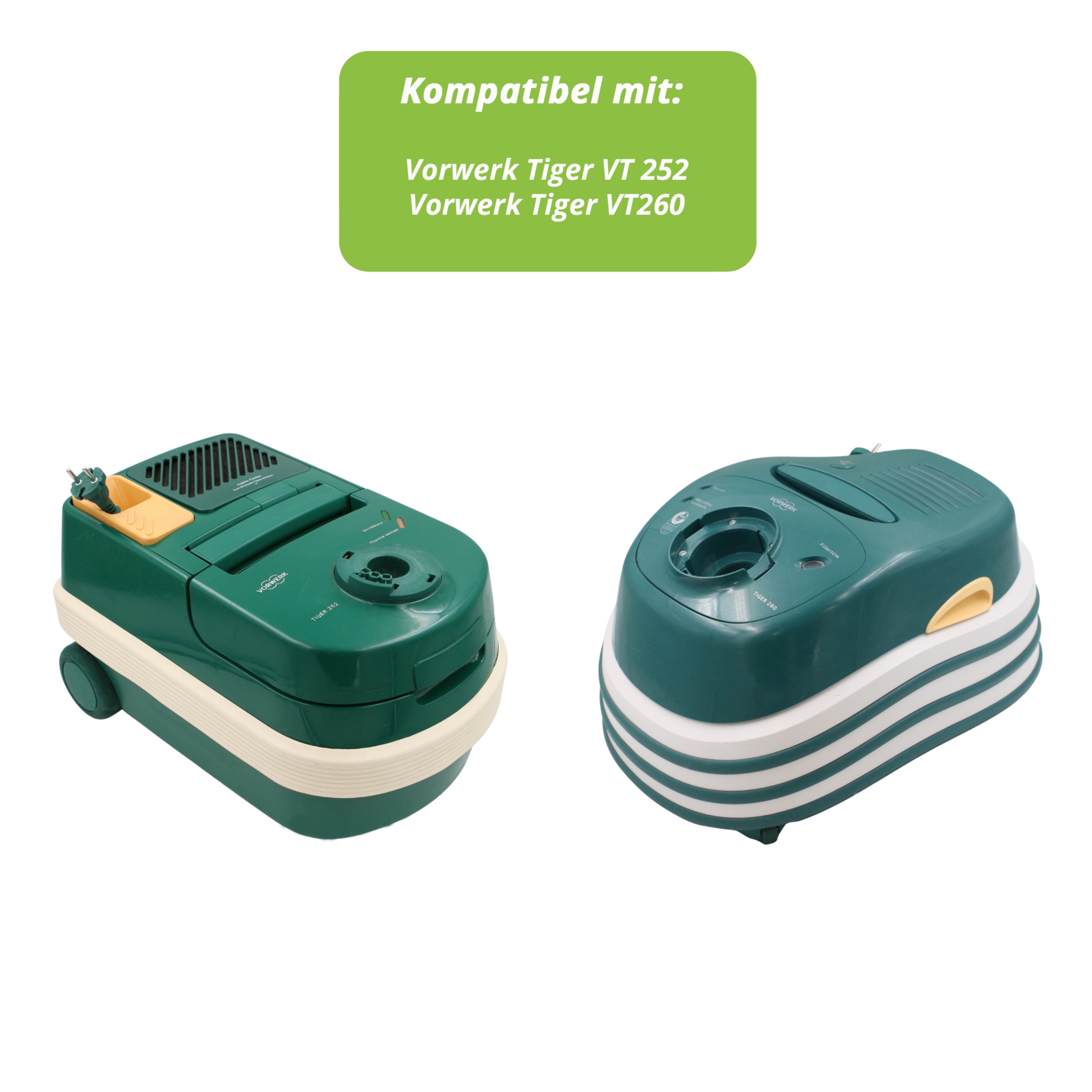 Motor für Vorwerk Tiger 252 und Tiger 260 Leistungsgesteigert mit 900 Watt
