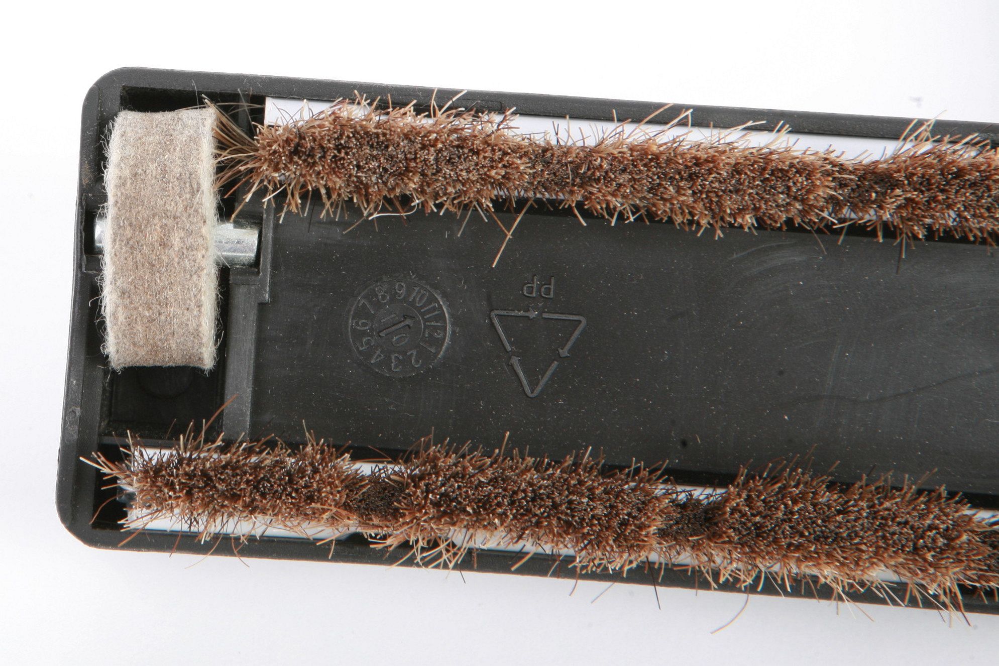 Hochwertige Glattbodendüse mit echtem Rosshaar - Antistatisch - 32mm Anschluss